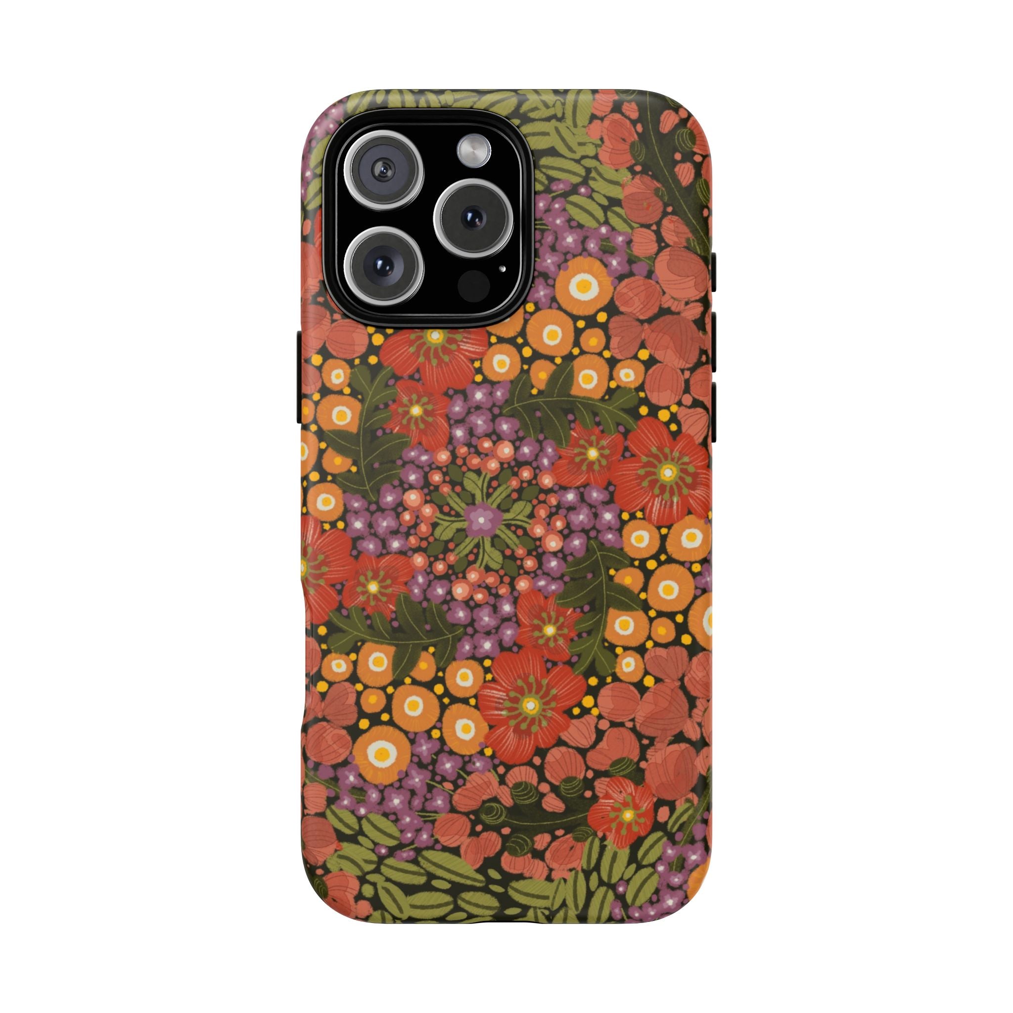Vintage Floral Pattern Phone Case | Tough Case