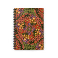 Autumn Floral Mandala Spiral Notebook | Ruled Journal
