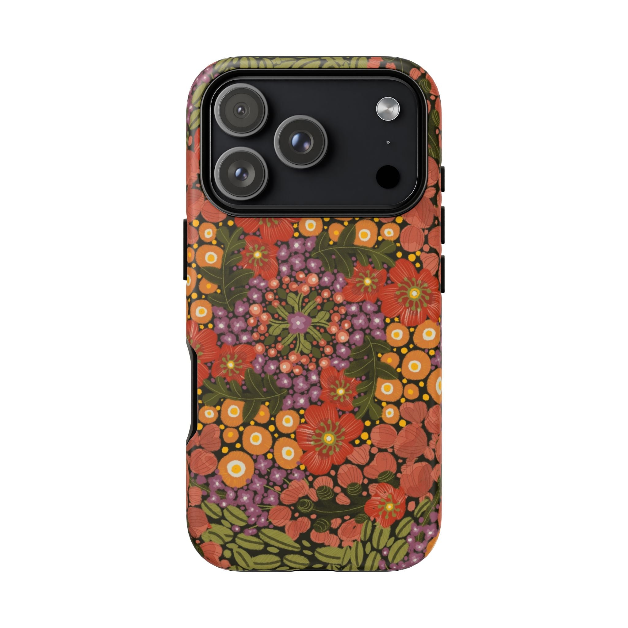 Vintage Floral Pattern Phone Case | Tough Case