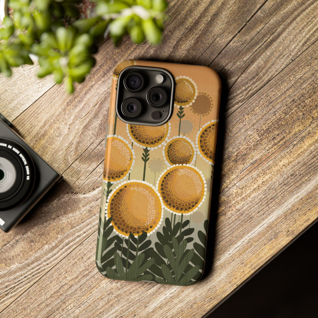 Sunflower Meadow Phone Case — Protective Floral iPhone Cover