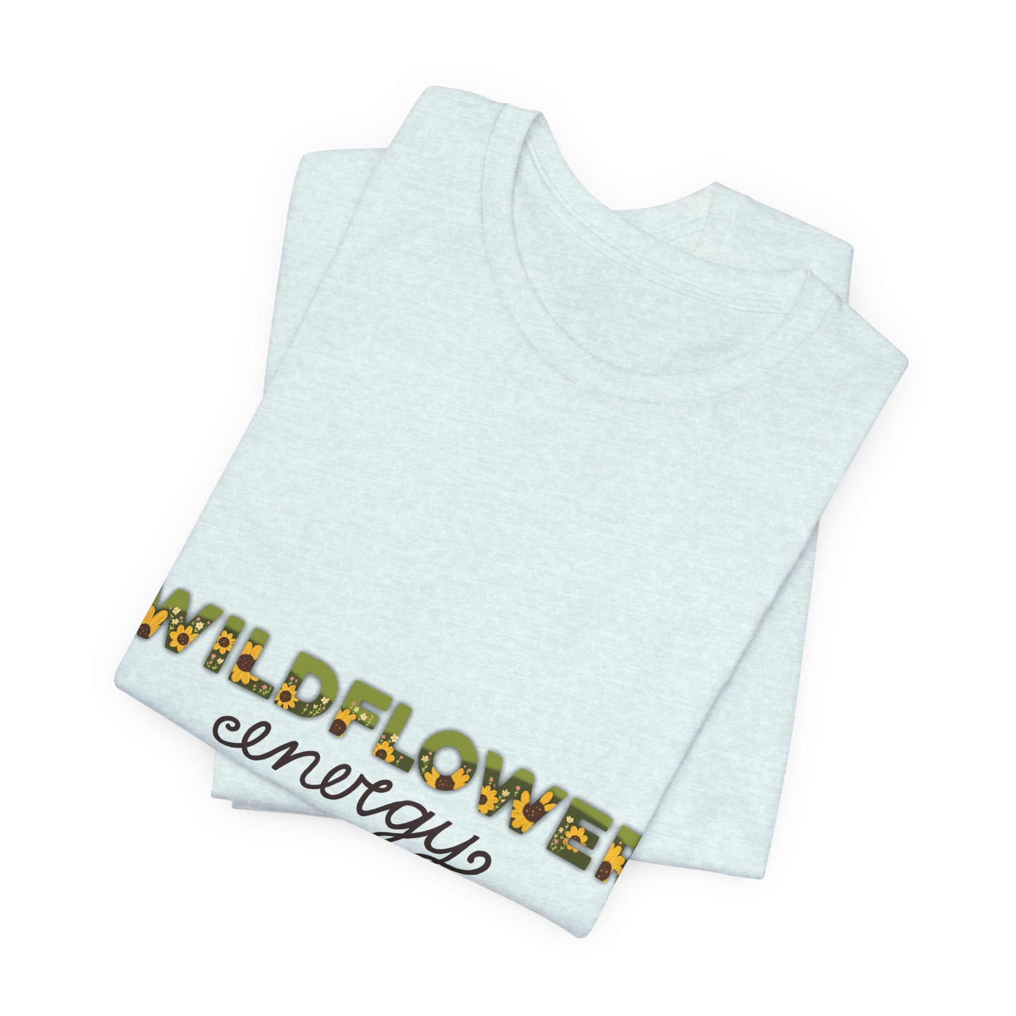 Wildflower Energy T‑Shirt — Floral Graphic Tee