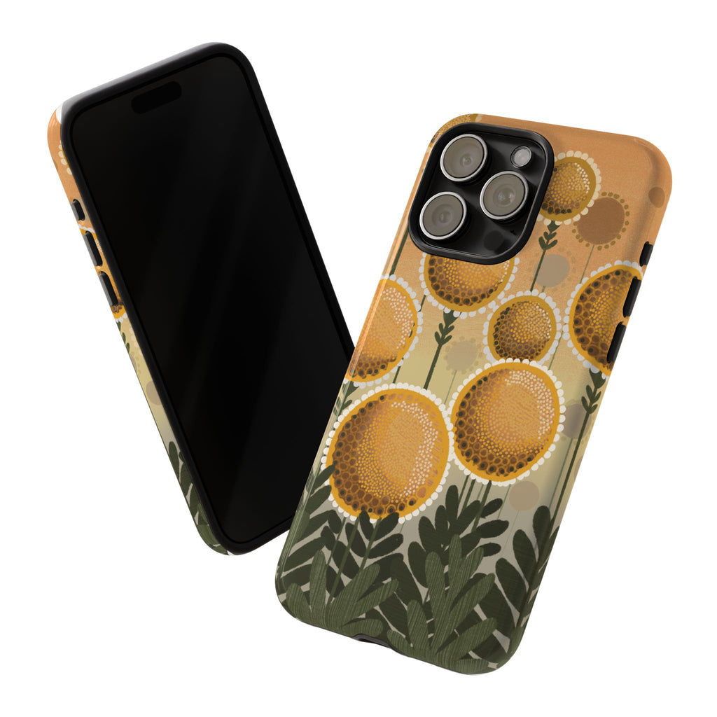 Sunflower Meadow Phone Case — Protective Floral iPhone Cover
