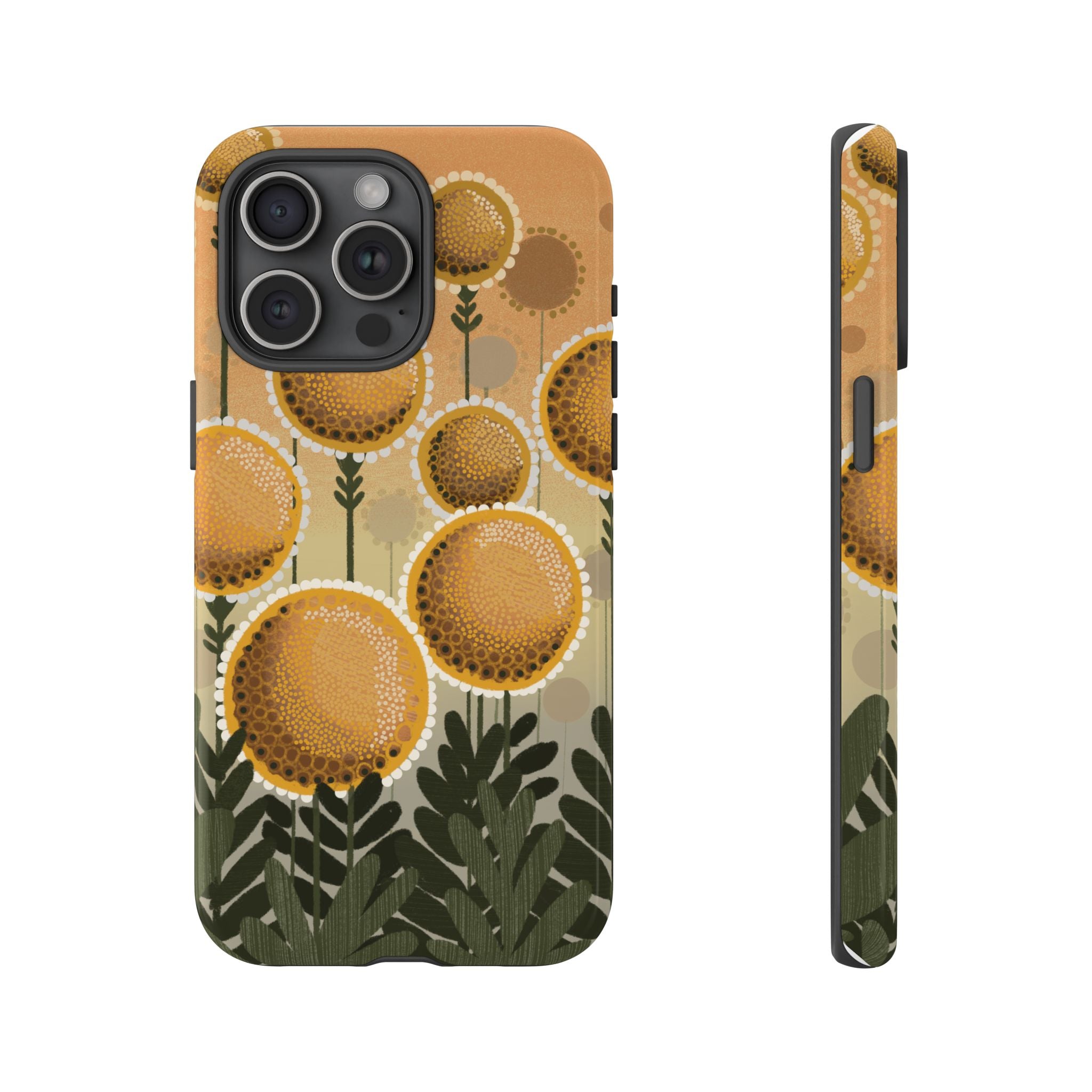 Sunflower Meadow Phone Case — Protective Floral iPhone Cover
