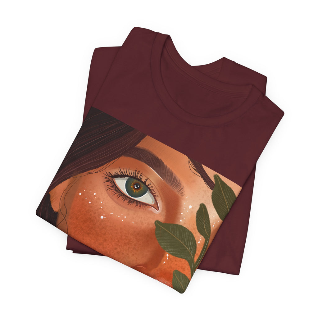 Respect Floral Portrait T‑Shirt
