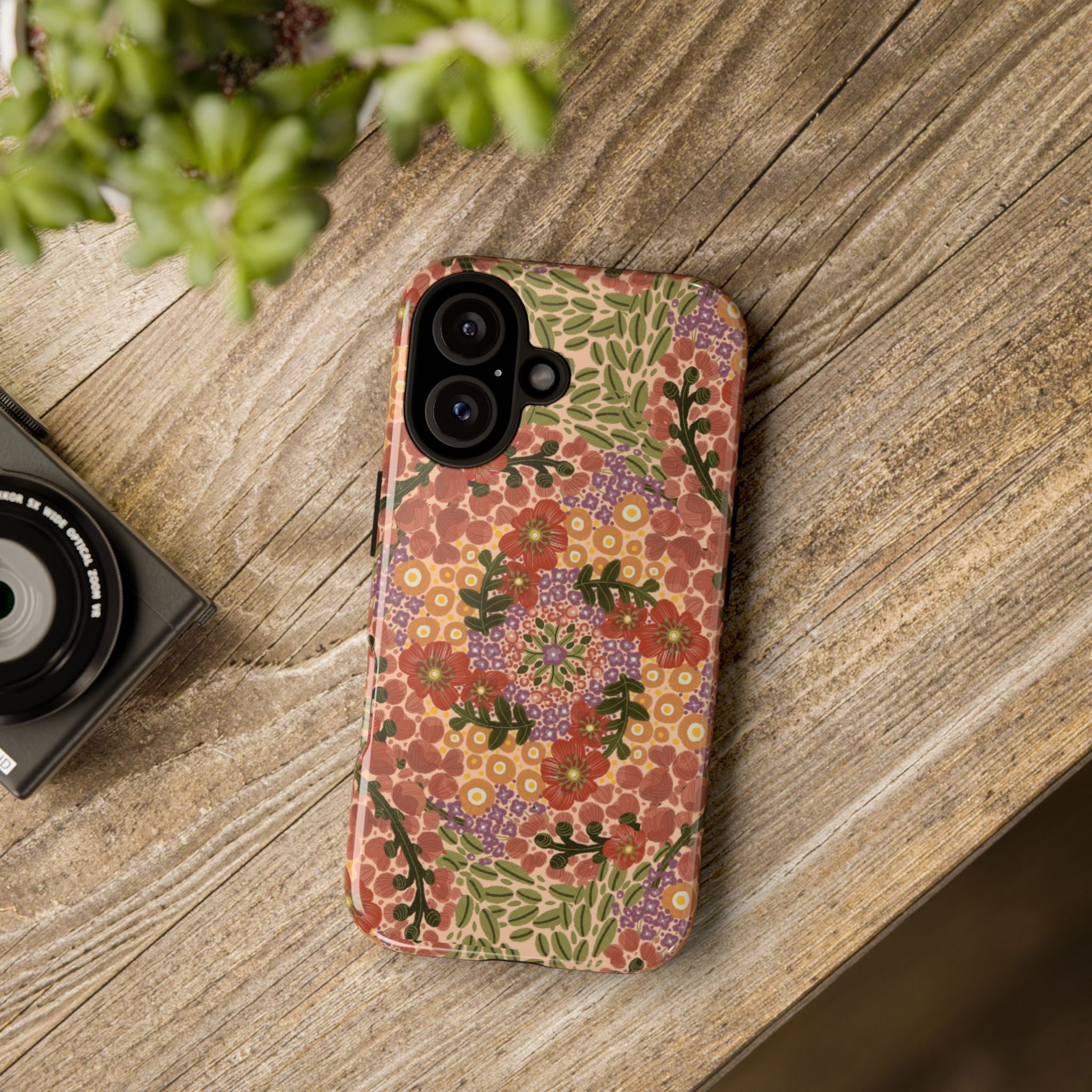 Vintage Floral Mandala phone case | Tough Cases