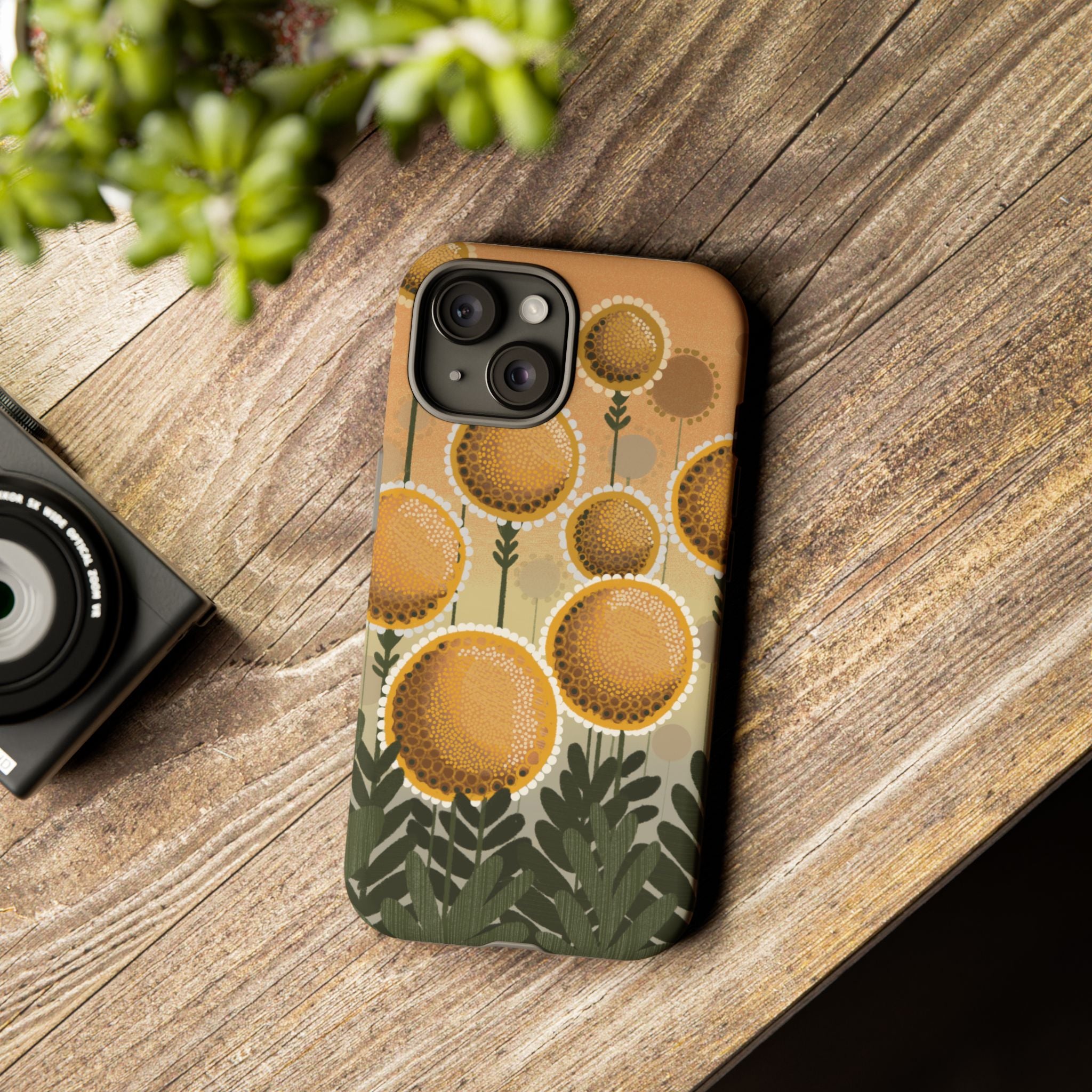 Sunflower Meadow Phone Case — Protective Floral iPhone Cover