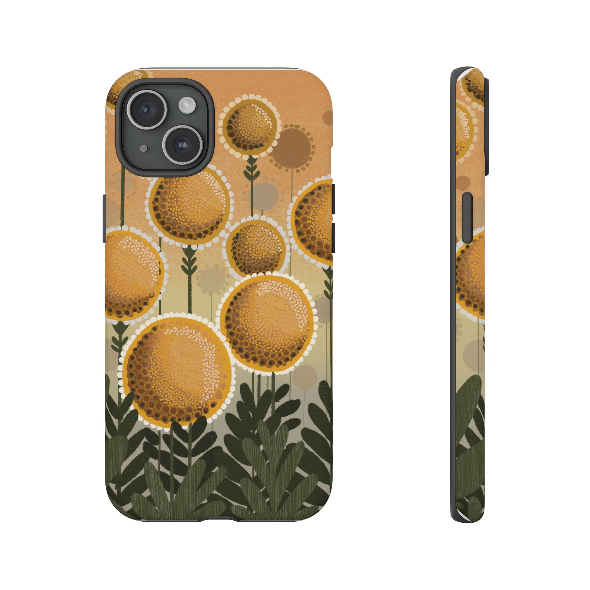 Sunflower Meadow Phone Case — Protective Floral iPhone Cover