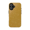 Gold Speckled Pattern Phone Case | Tough Case