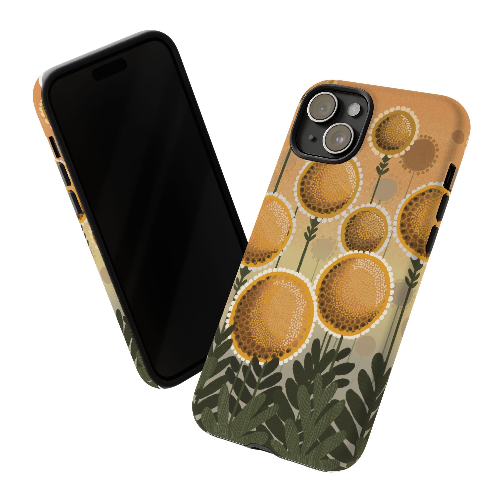 Sunflower Meadow Phone Case — Protective Floral iPhone Cover