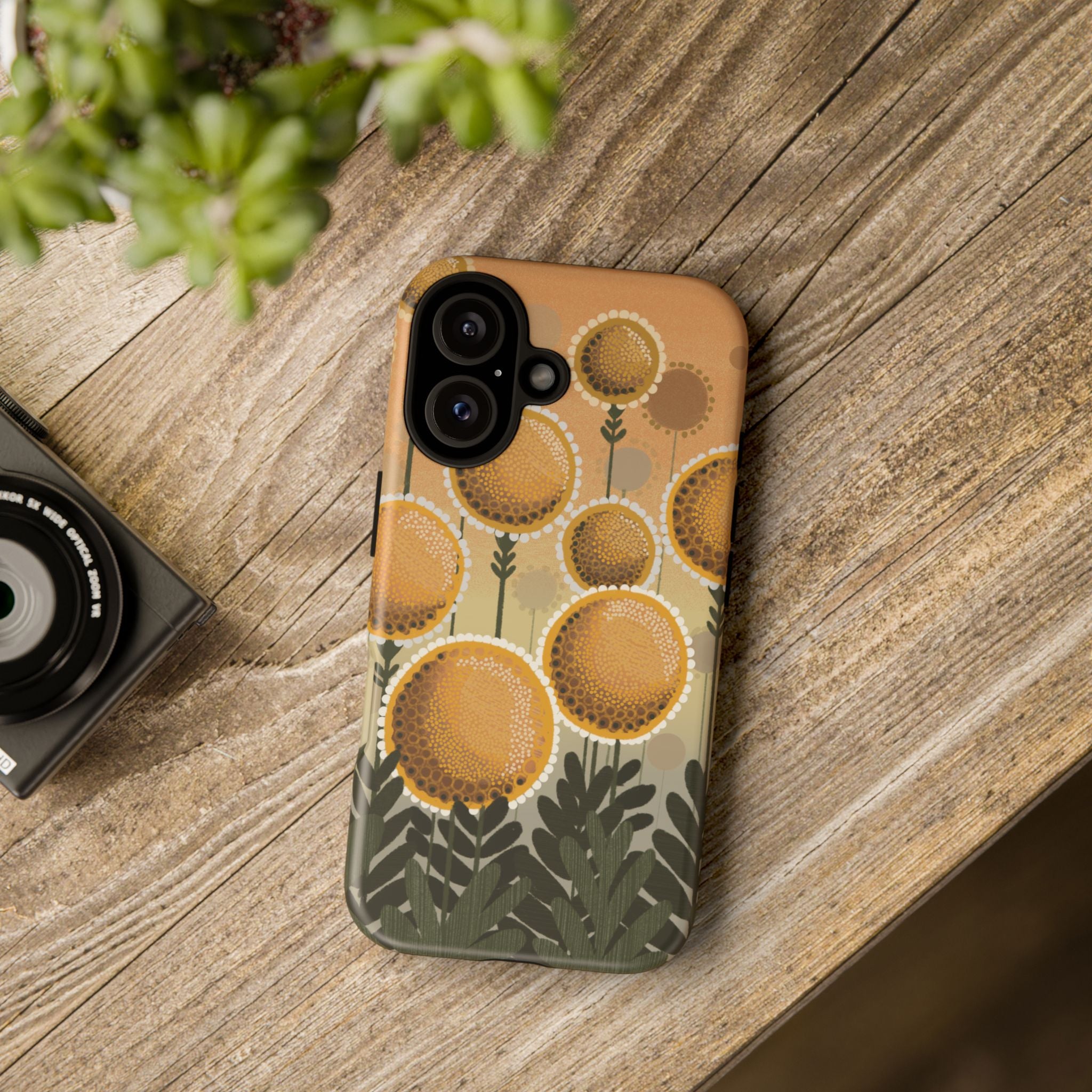 Sunflower Meadow Phone Case — Protective Floral iPhone Cover