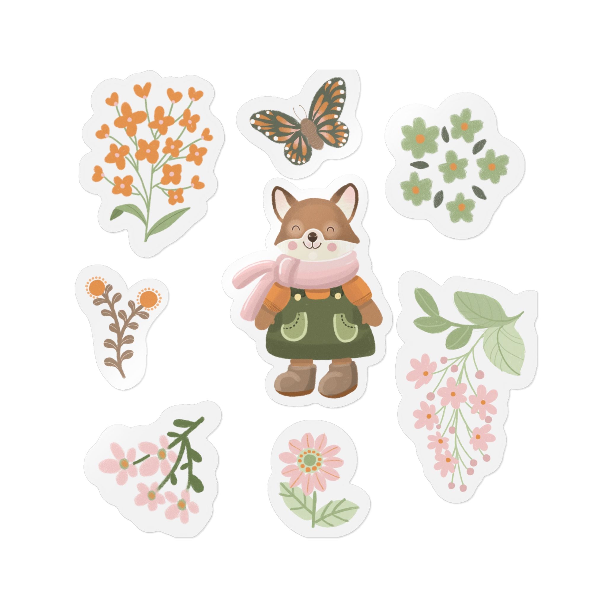 Die-Cut Stickers, (DTF)