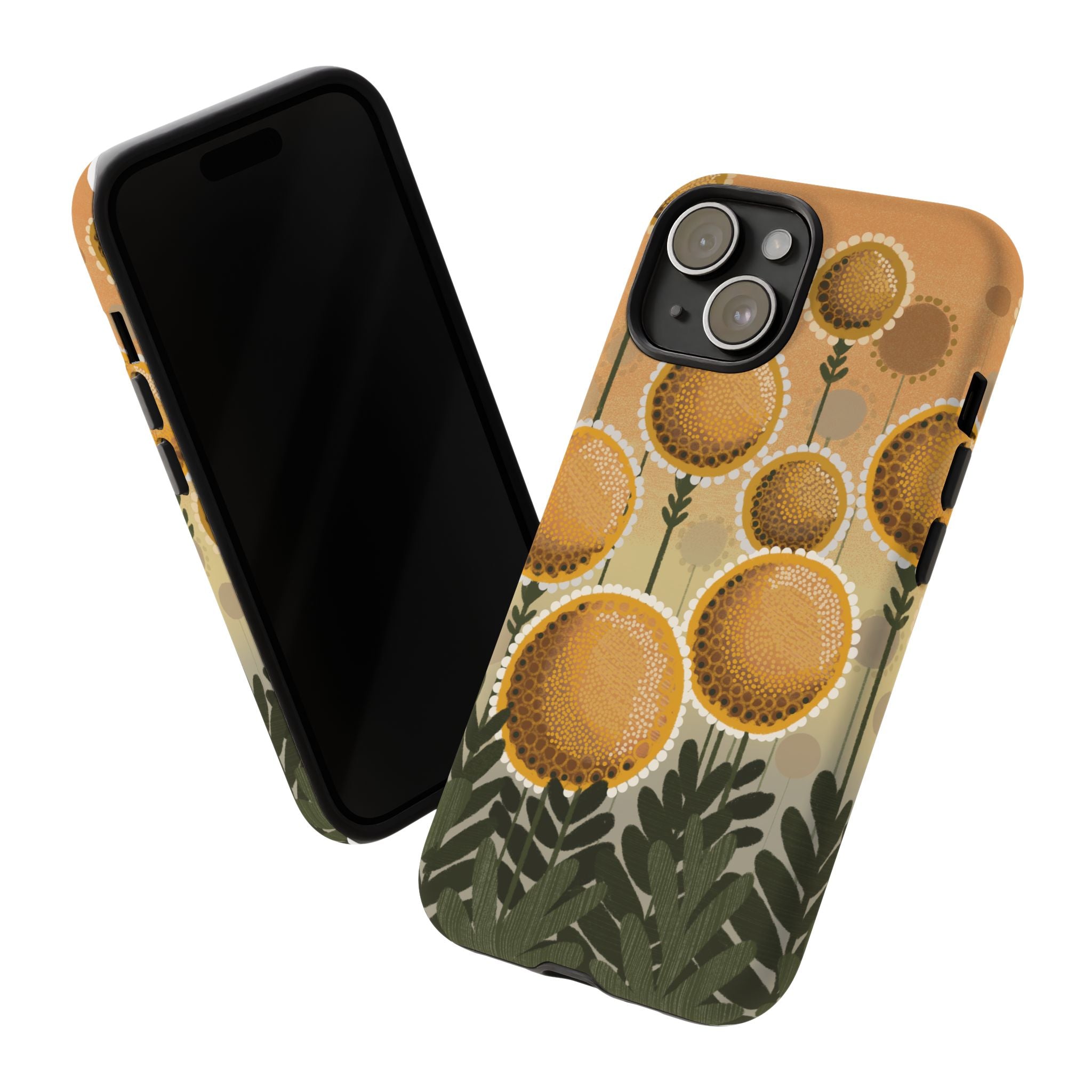 Sunflower Meadow Phone Case — Protective Floral iPhone Cover