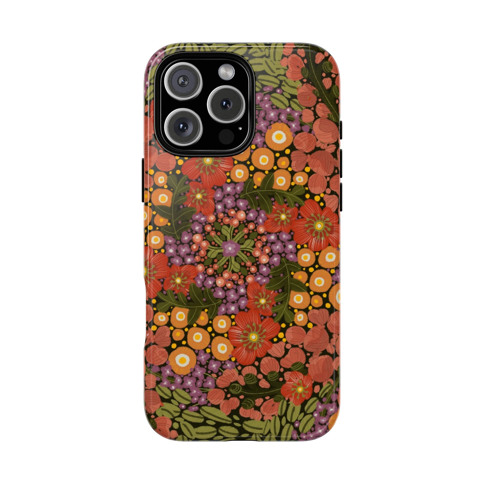 Vintage Floral Pattern Phone Case | Tough Case