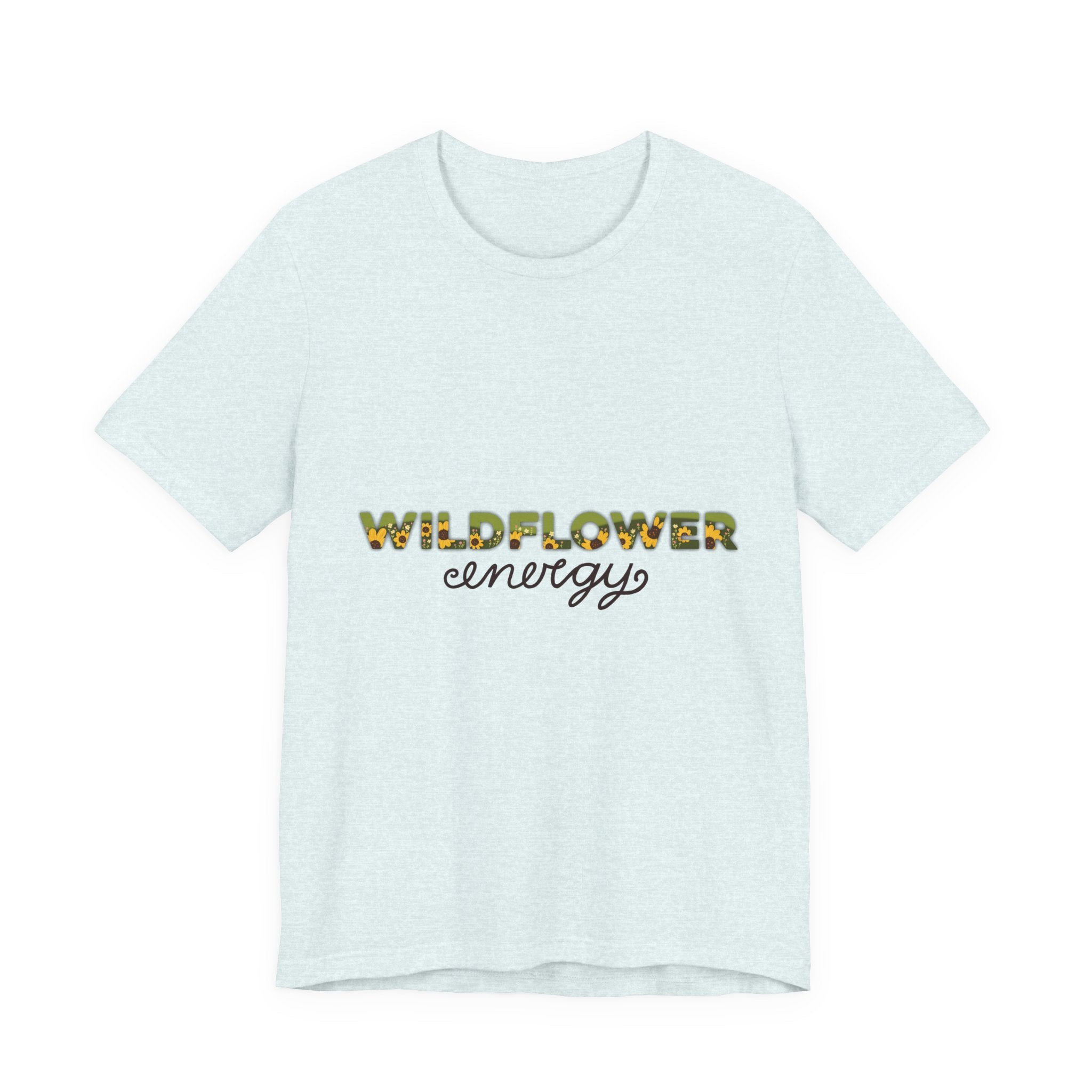 Wildflower Energy T‑Shirt — Floral Graphic Tee