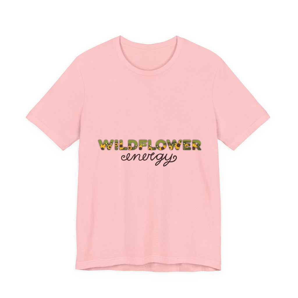 Wildflower Energy T‑Shirt — Floral Graphic Tee
