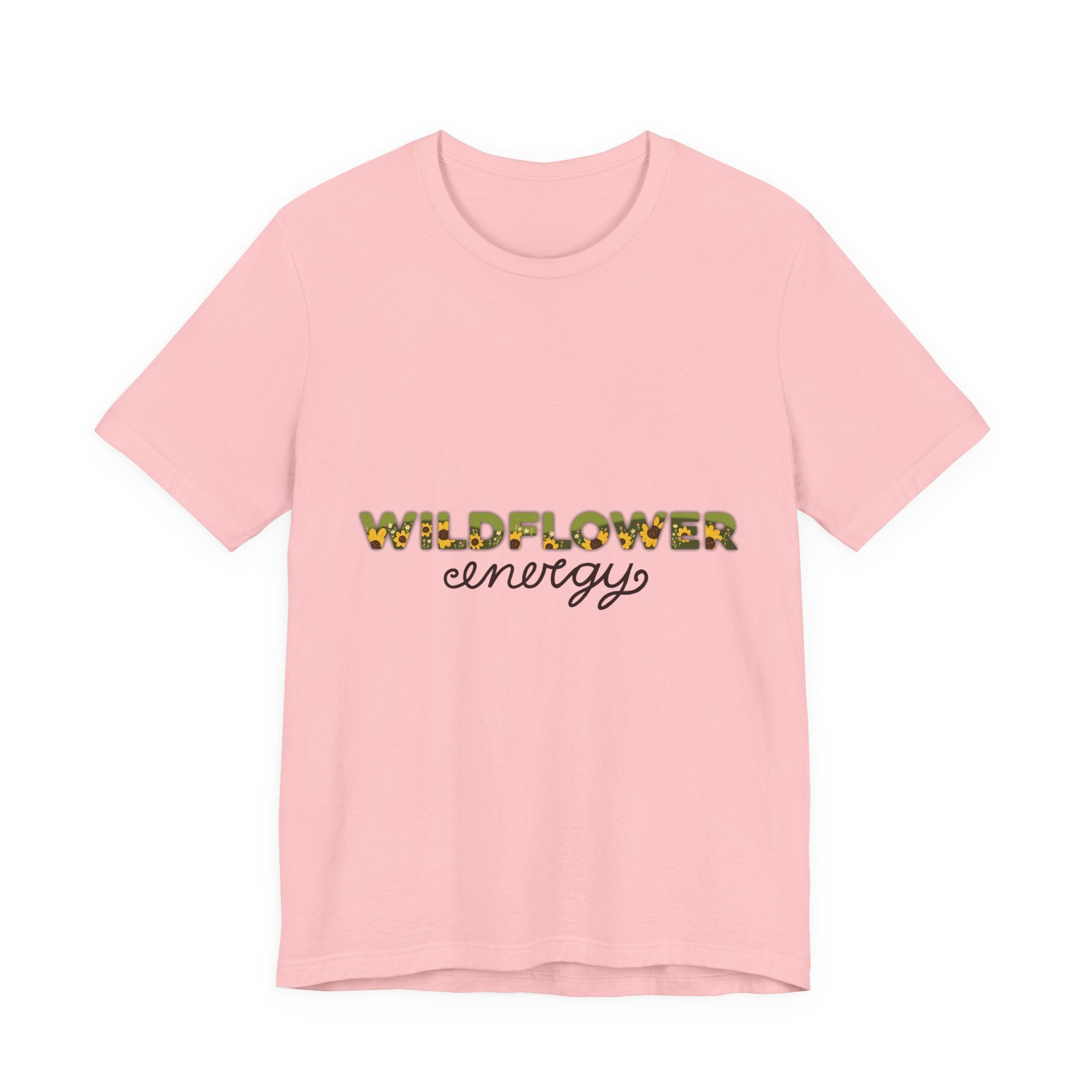 Wildflower Energy T‑Shirt — Floral Graphic Tee