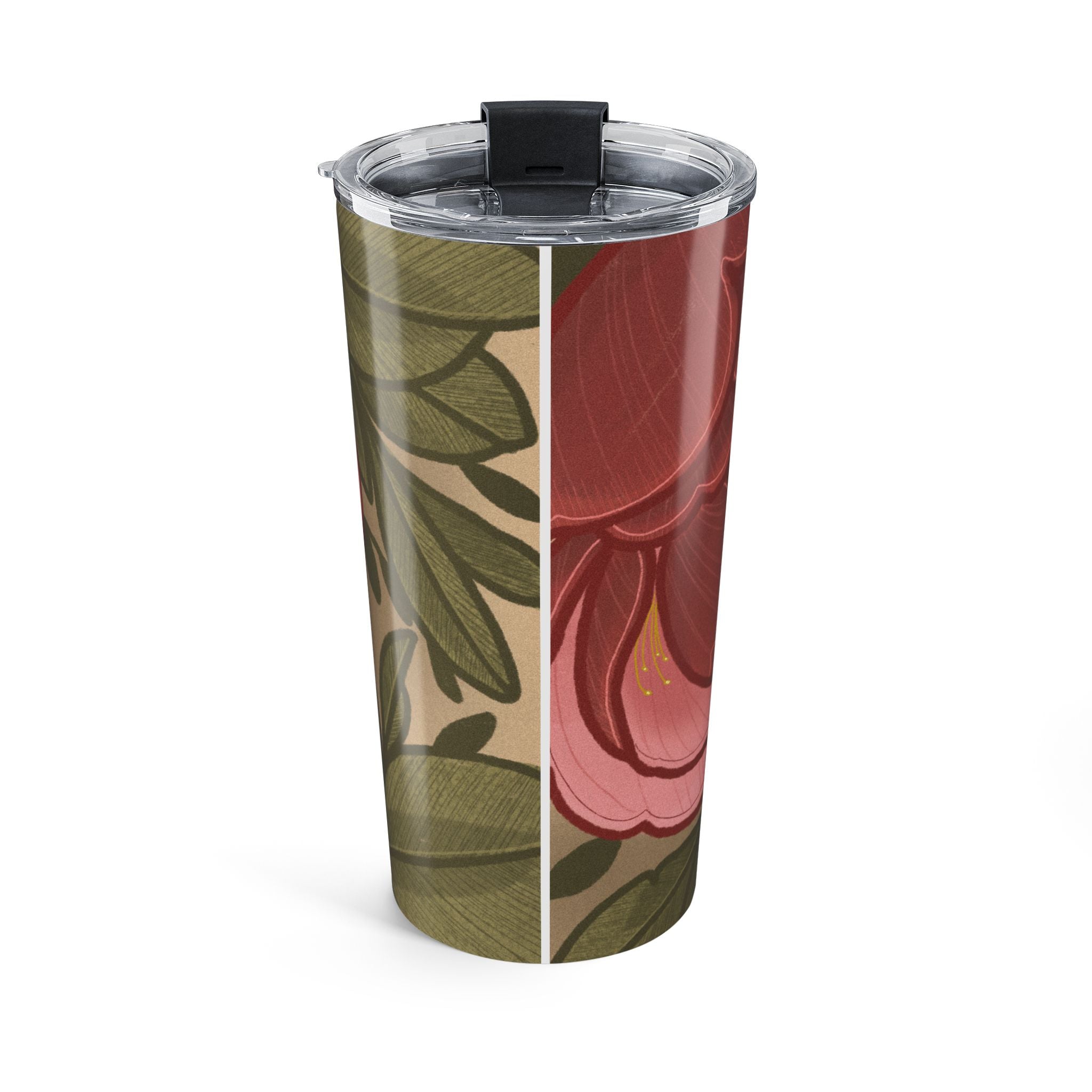 Floral 20oz Tumbler - Vintage Pink Peony Insulated Travel Cup