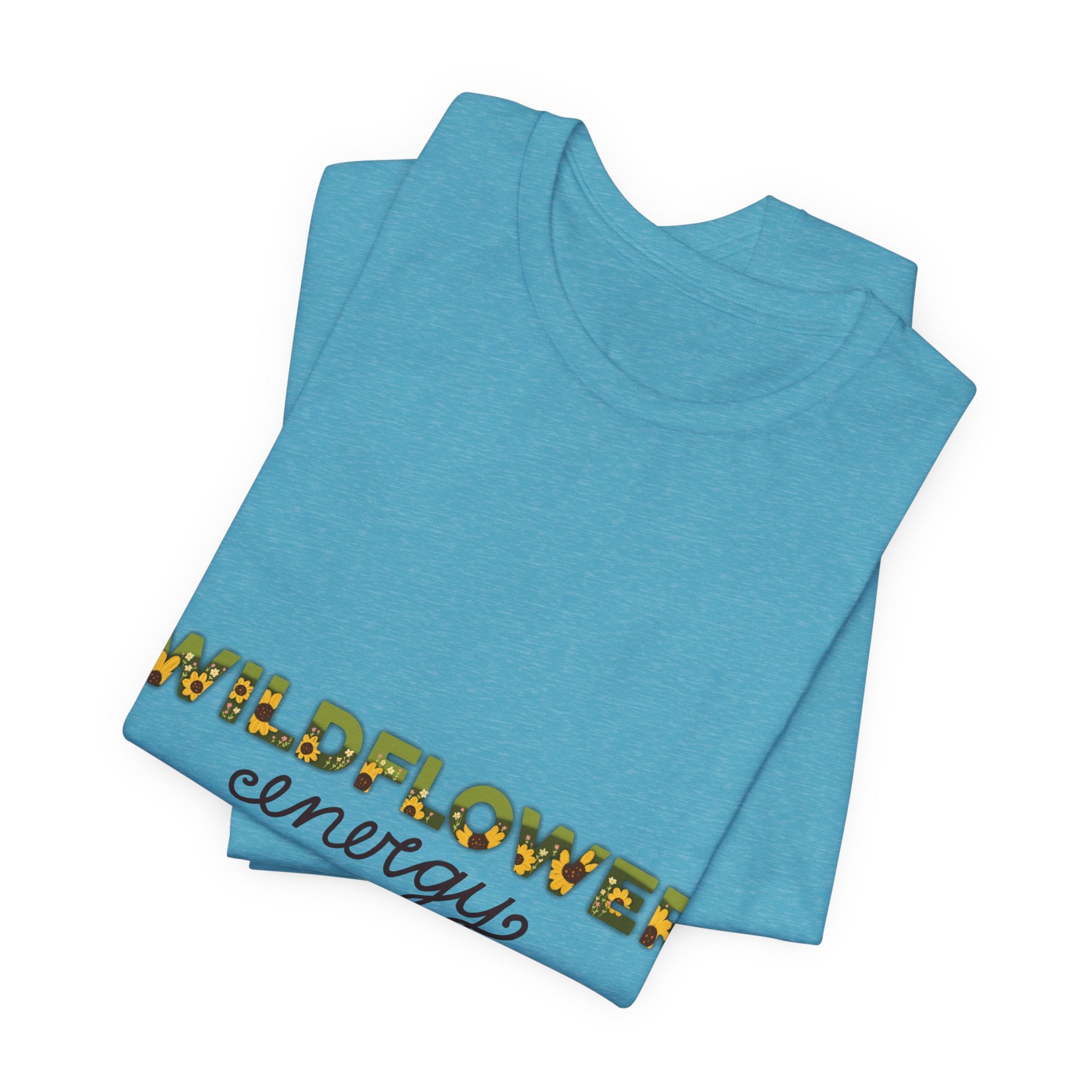 Wildflower Energy T‑Shirt — Floral Graphic Tee
