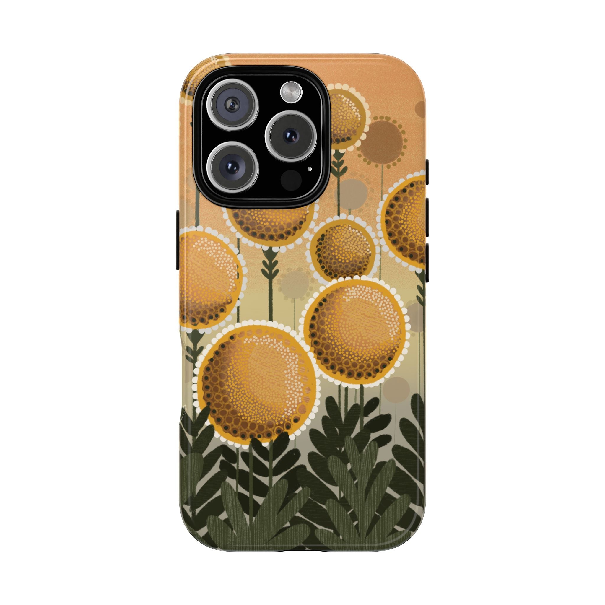 Sunflower Meadow Phone Case — Protective Floral iPhone Cover
