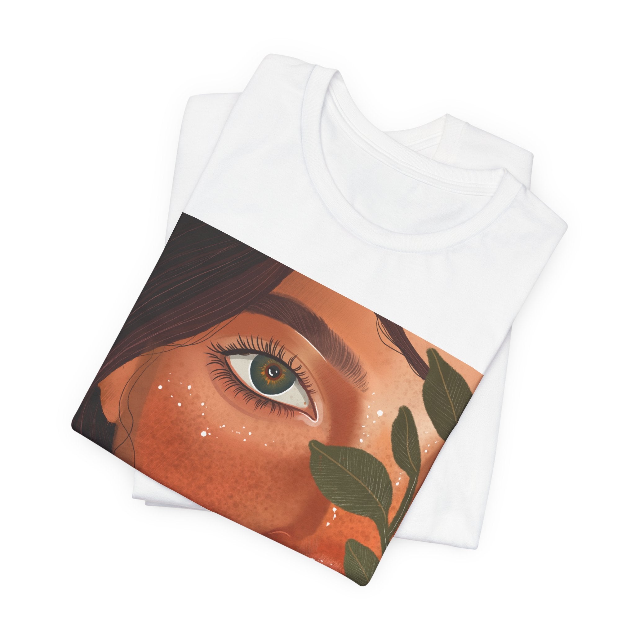 Respect Floral Portrait T‑Shirt