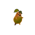 Cute Pirate Pear Sticker — Kawaii Fruit Laptop Decal