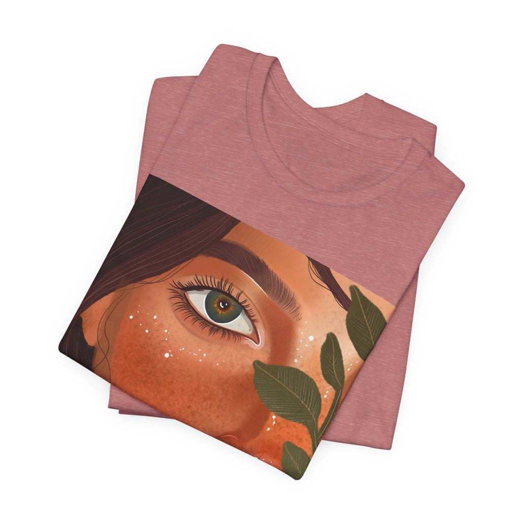Respect Floral Portrait T‑Shirt