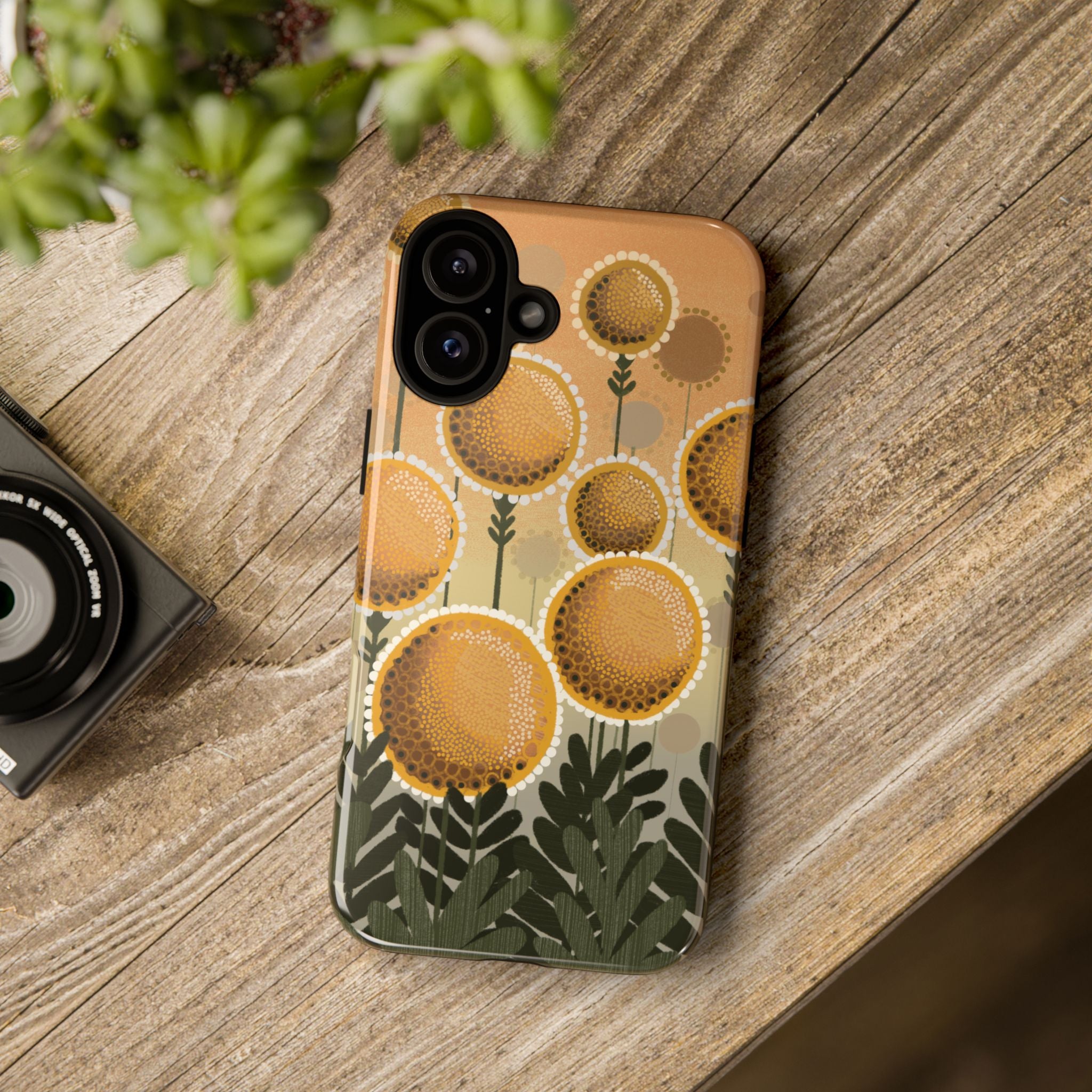 Sunflower Meadow Phone Case — Protective Floral iPhone Cover