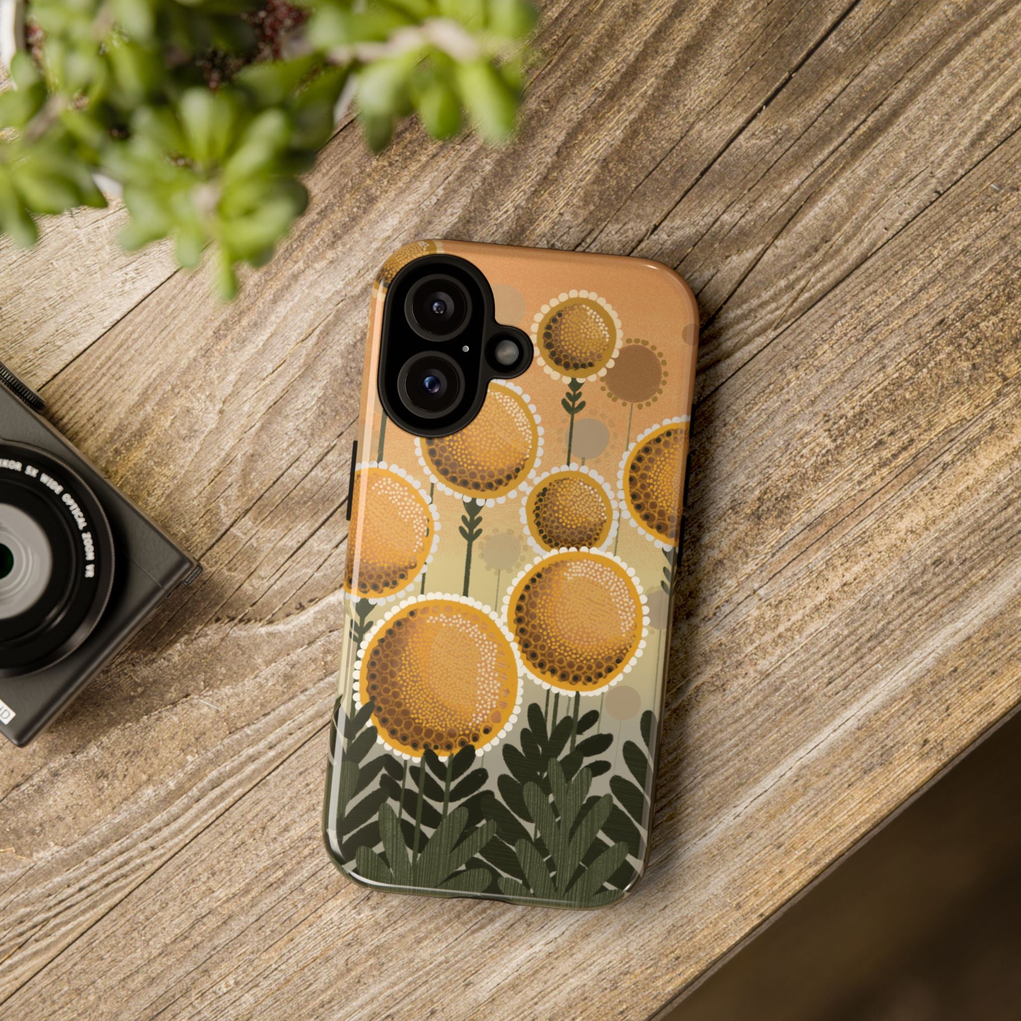 Sunflower Meadow Phone Case — Protective Floral iPhone Cover