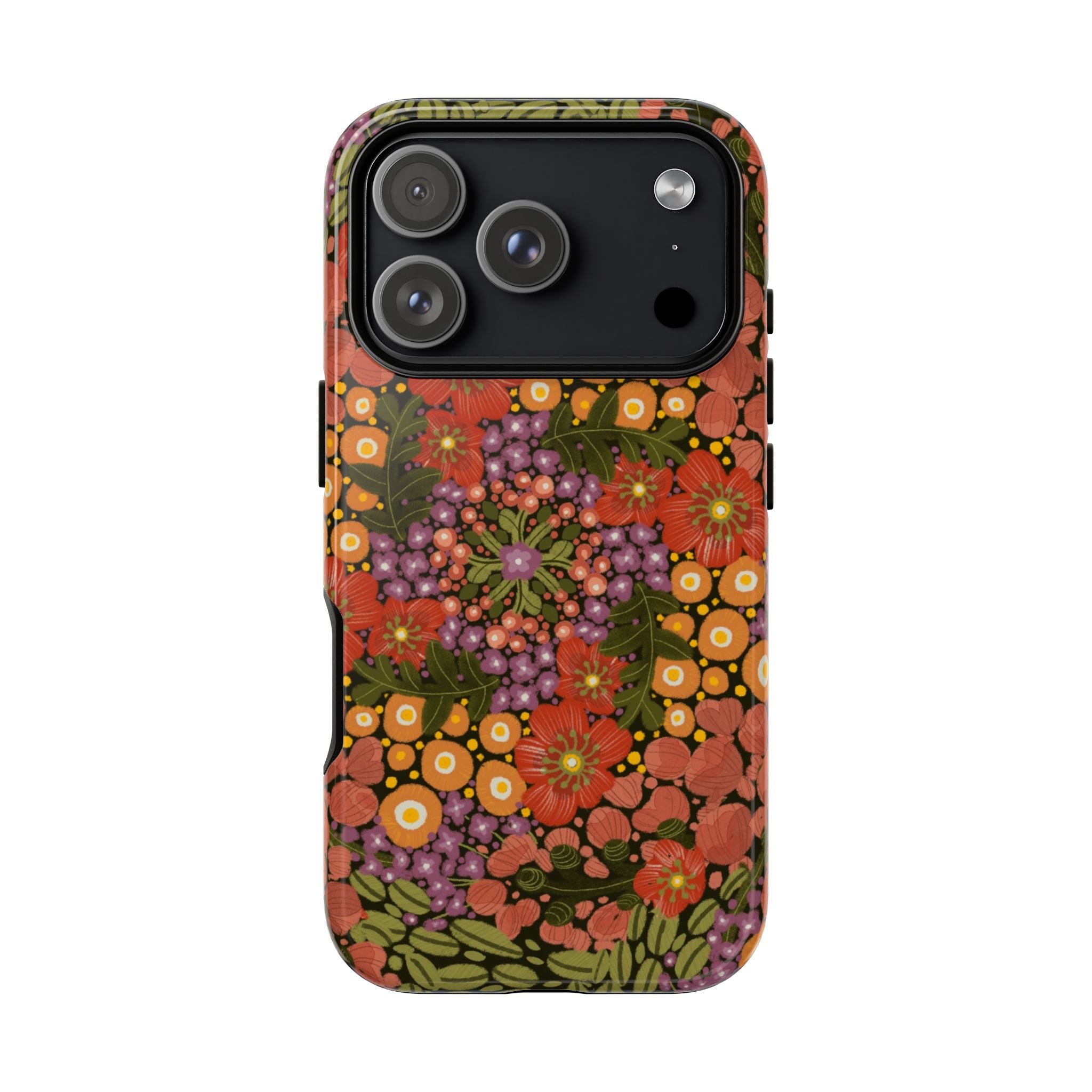 Vintage Floral Pattern Phone Case | Tough Case