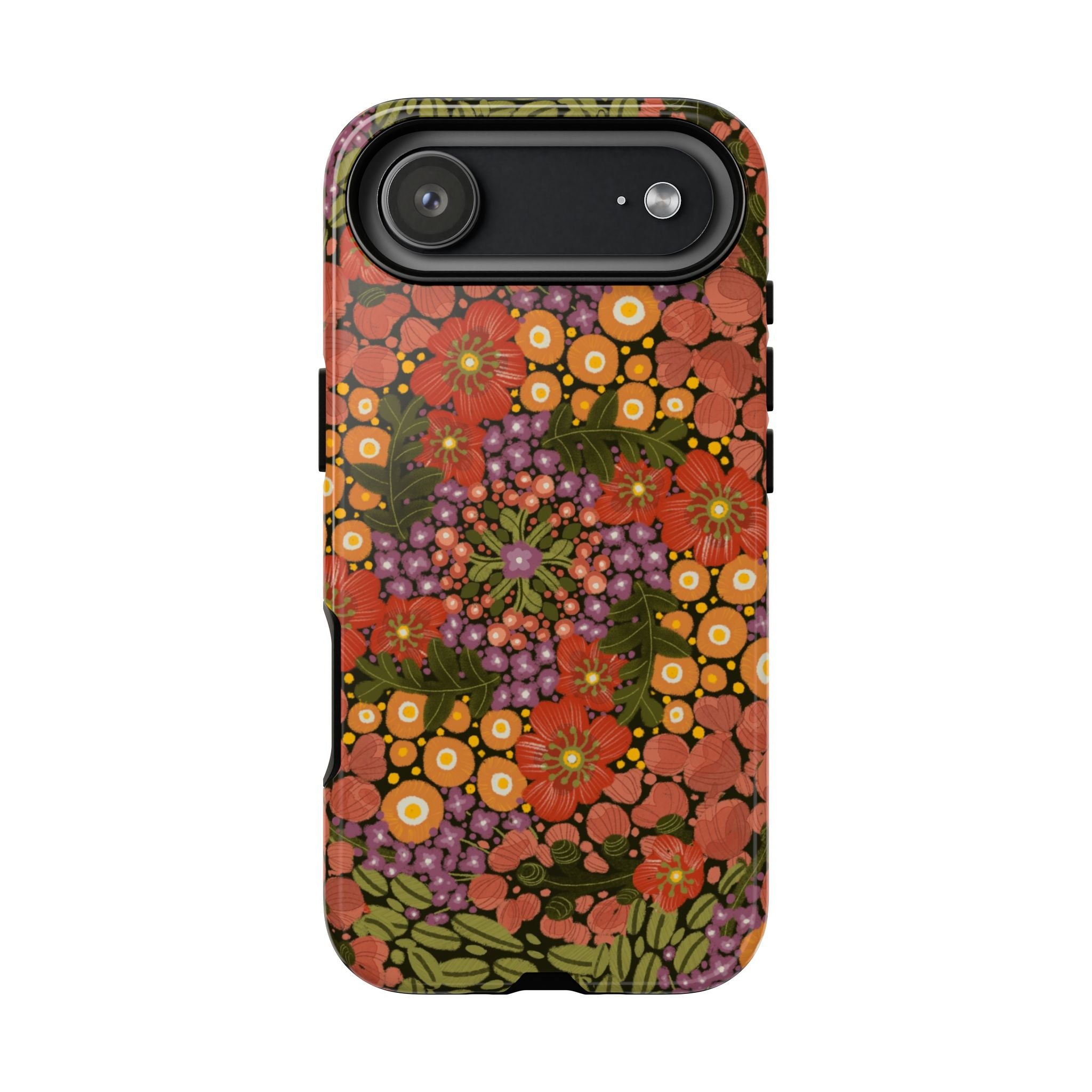 Vintage Floral Pattern Phone Case | Tough Case