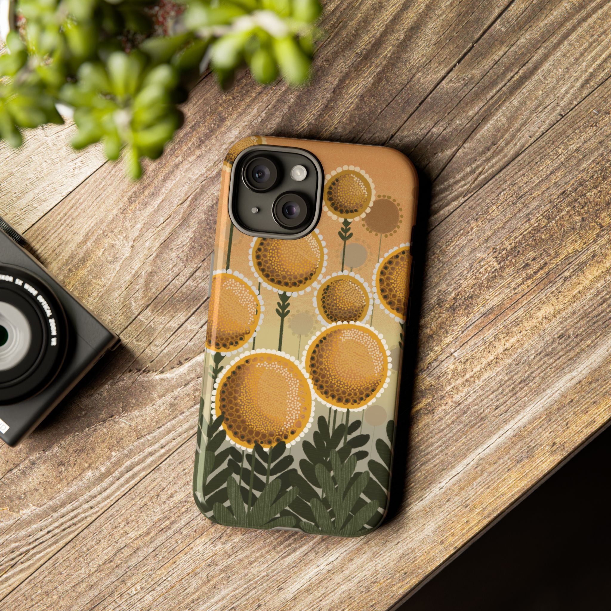 Sunflower Meadow Phone Case — Protective Floral iPhone Cover