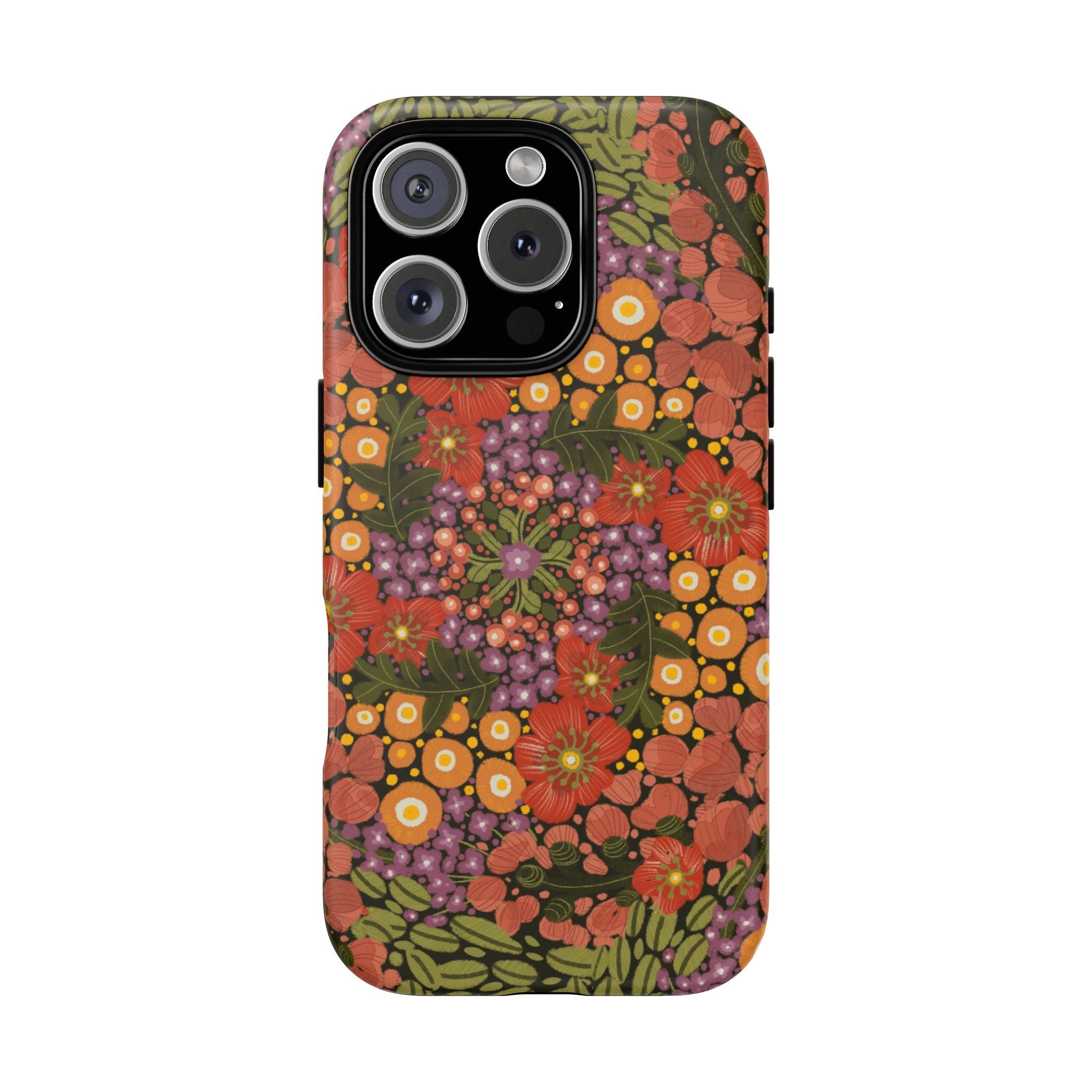 Vintage Floral Pattern Phone Case | Tough Case