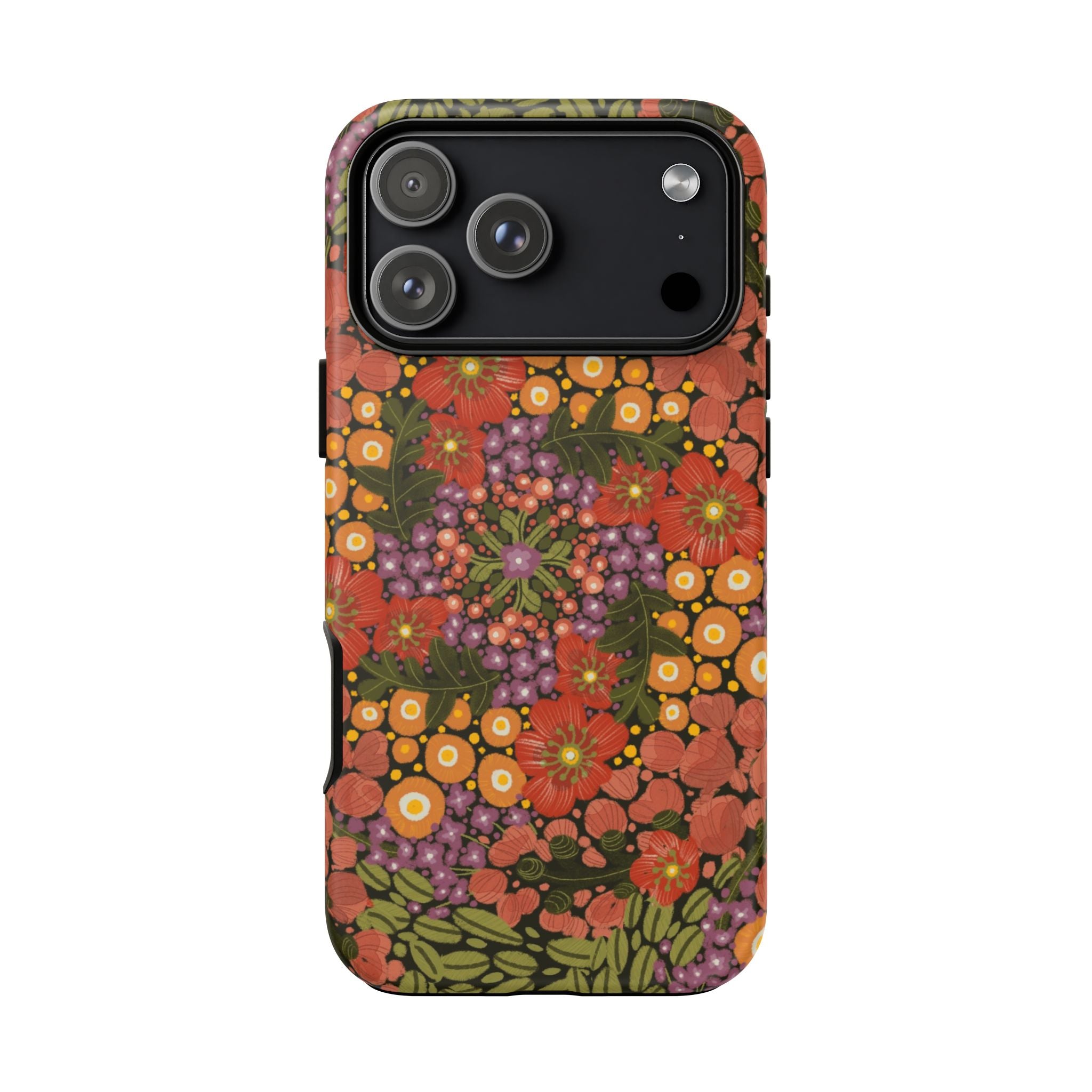 Vintage Floral Pattern Phone Case | Tough Case