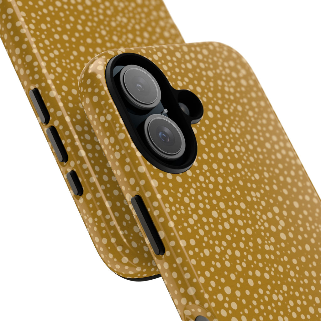 Gold Speckled Pattern Phone Case | Tough Case