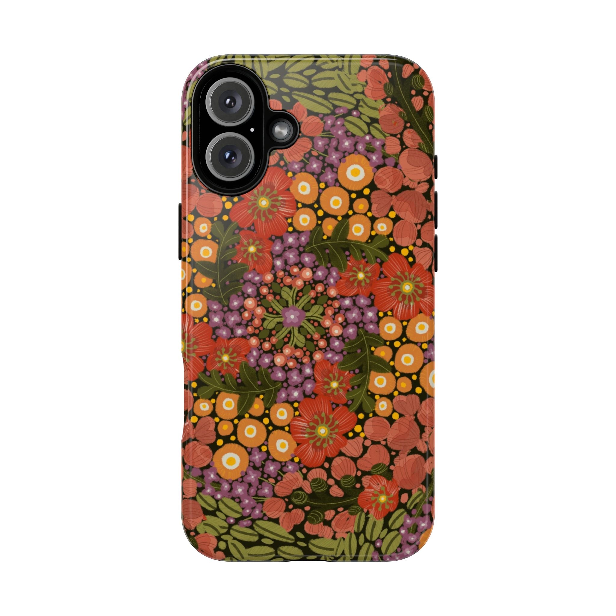 Vintage Floral Pattern Phone Case | Tough Case