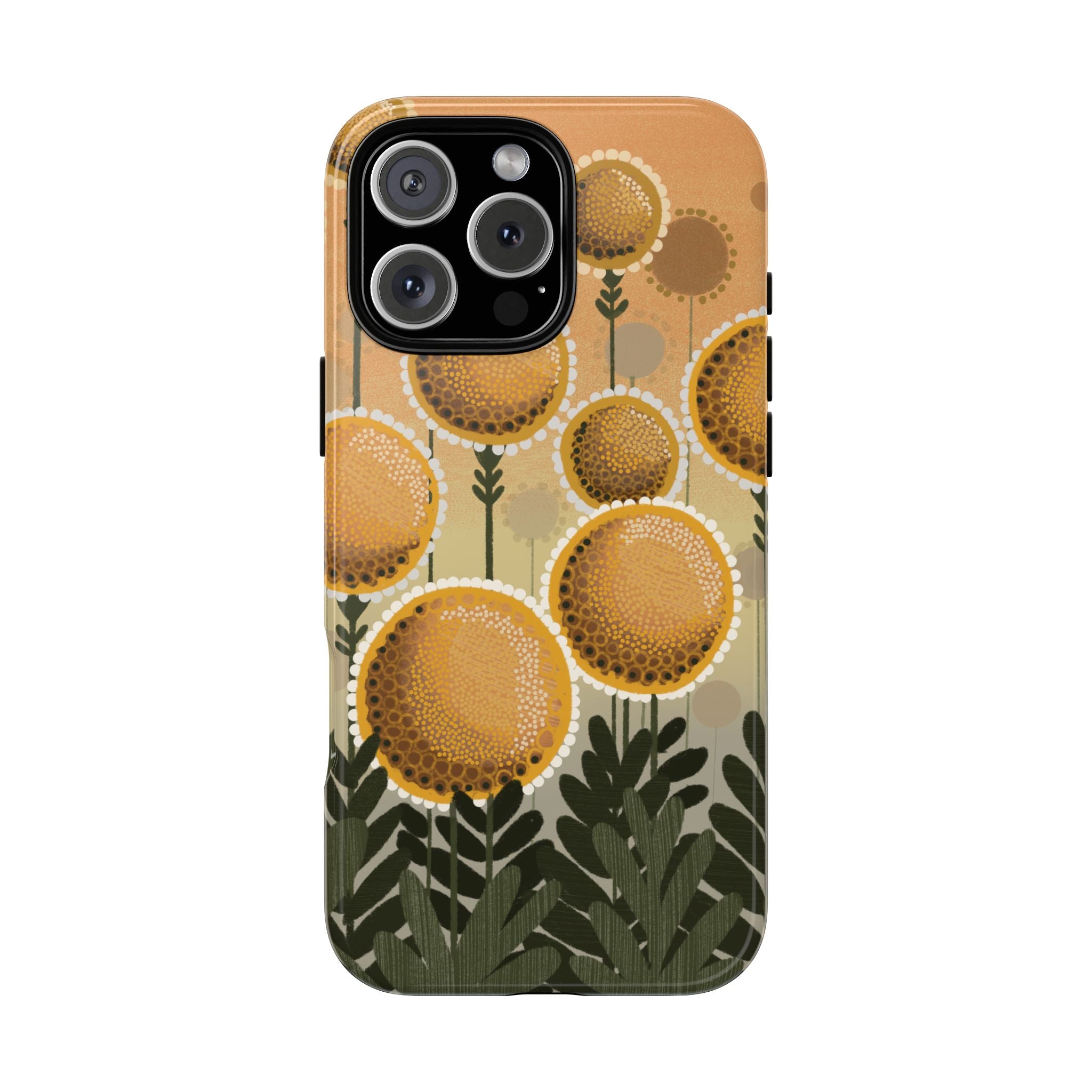 Sunflower Meadow Phone Case — Protective Floral iPhone Cover