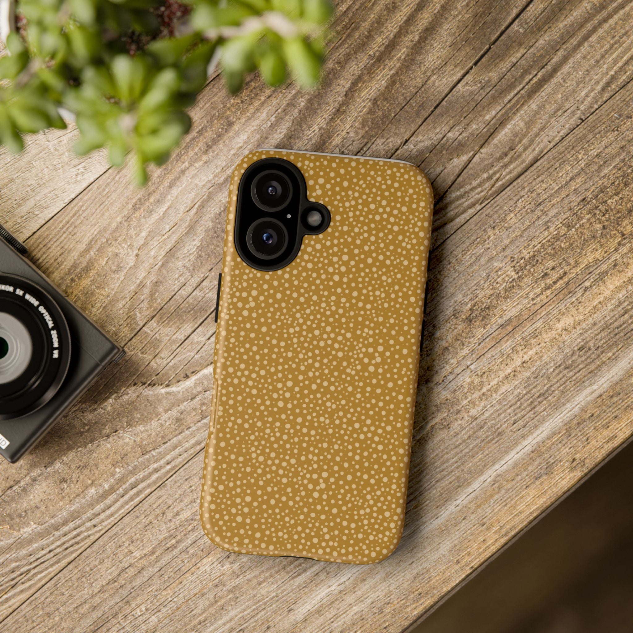Gold Speckled Pattern Phone Case | Tough Case
