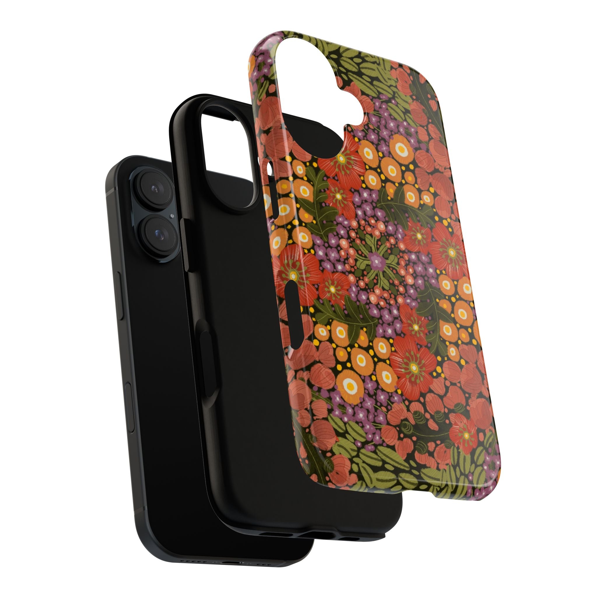 Vintage Floral Pattern Phone Case | Tough Case