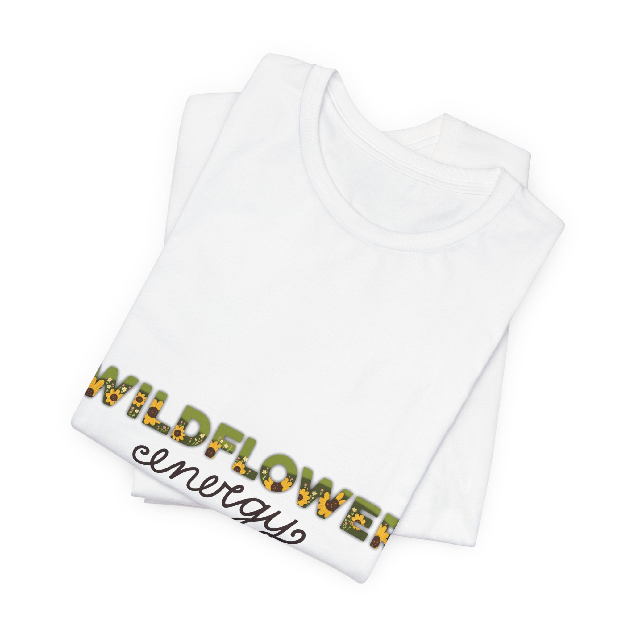 Wildflower Energy T‑Shirt — Floral Graphic Tee