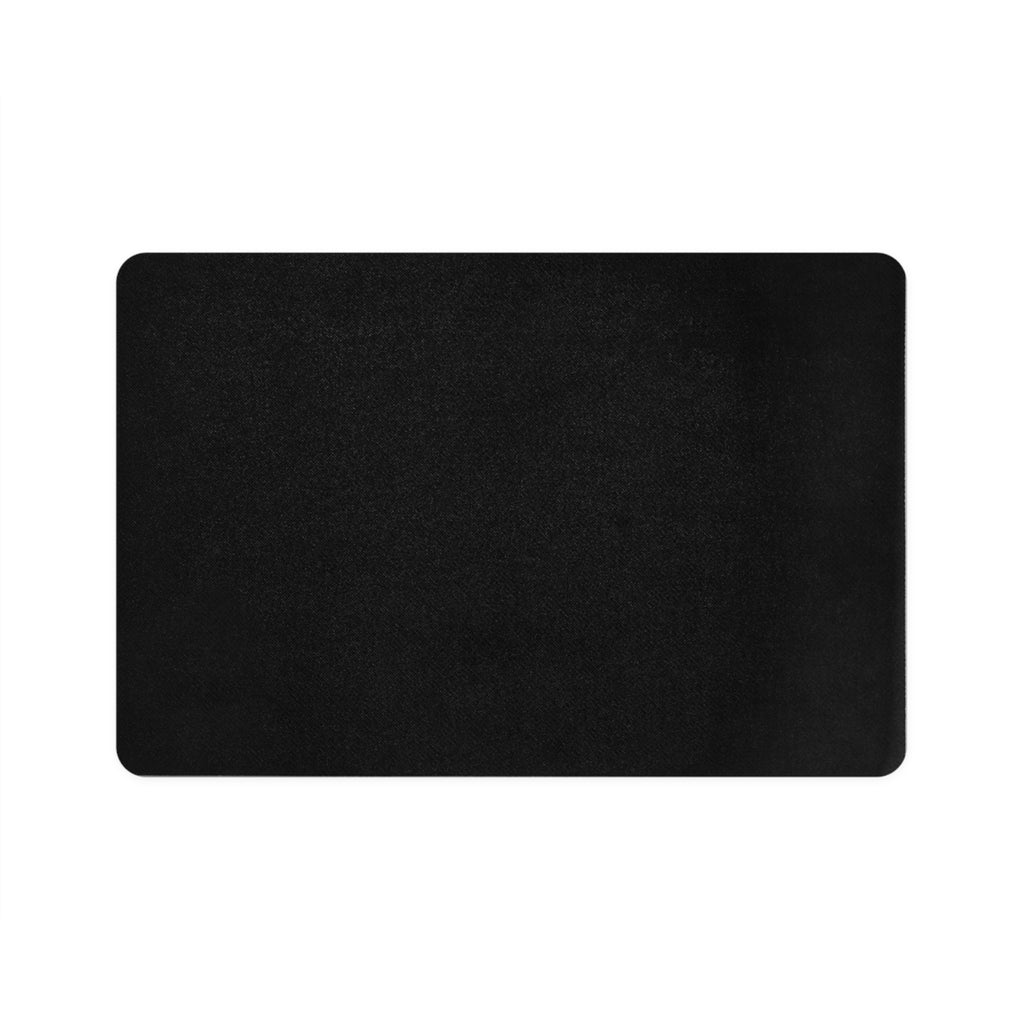 Floral Poppy Pet Food Mat (12x18) — Non-Slip Feeding Placemat for Cats & Dogs