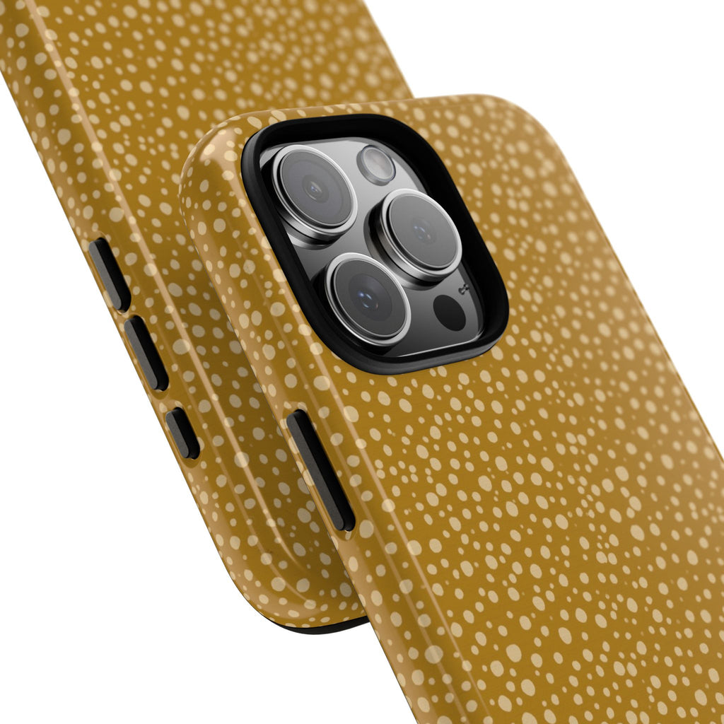 Gold Speckled Pattern Phone Case | Tough Case
