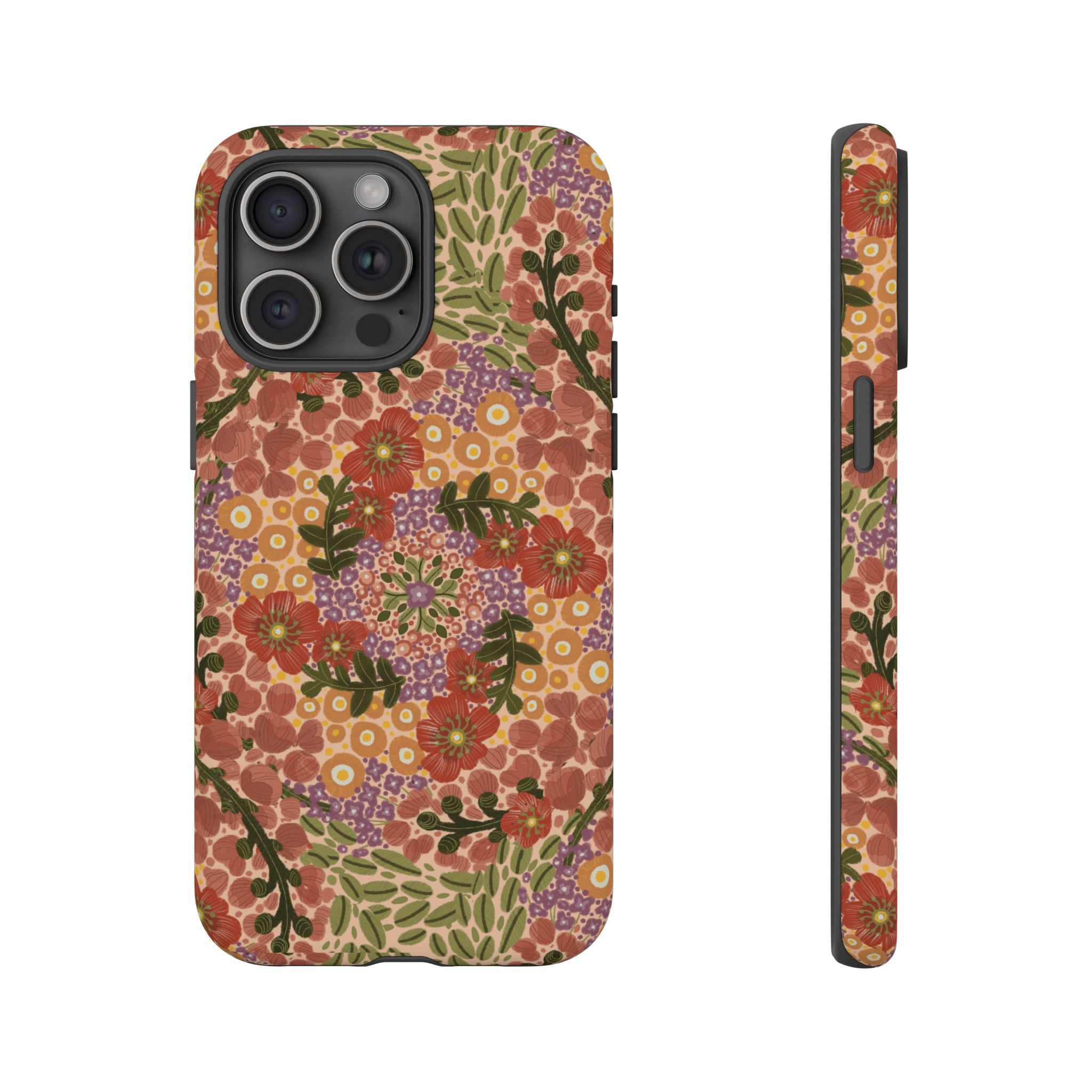 Vintage Floral Mandala phone case | Tough Cases