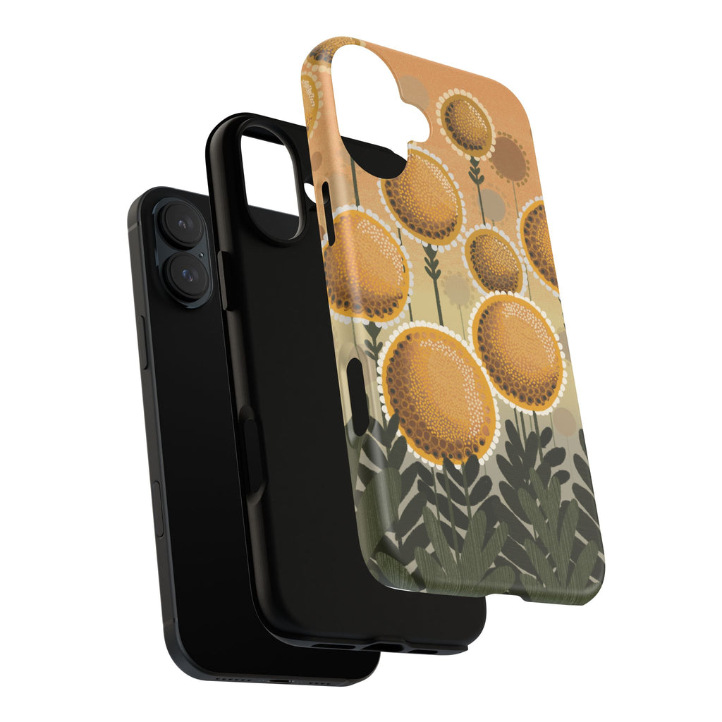 Sunflower Meadow Phone Case — Protective Floral iPhone Cover