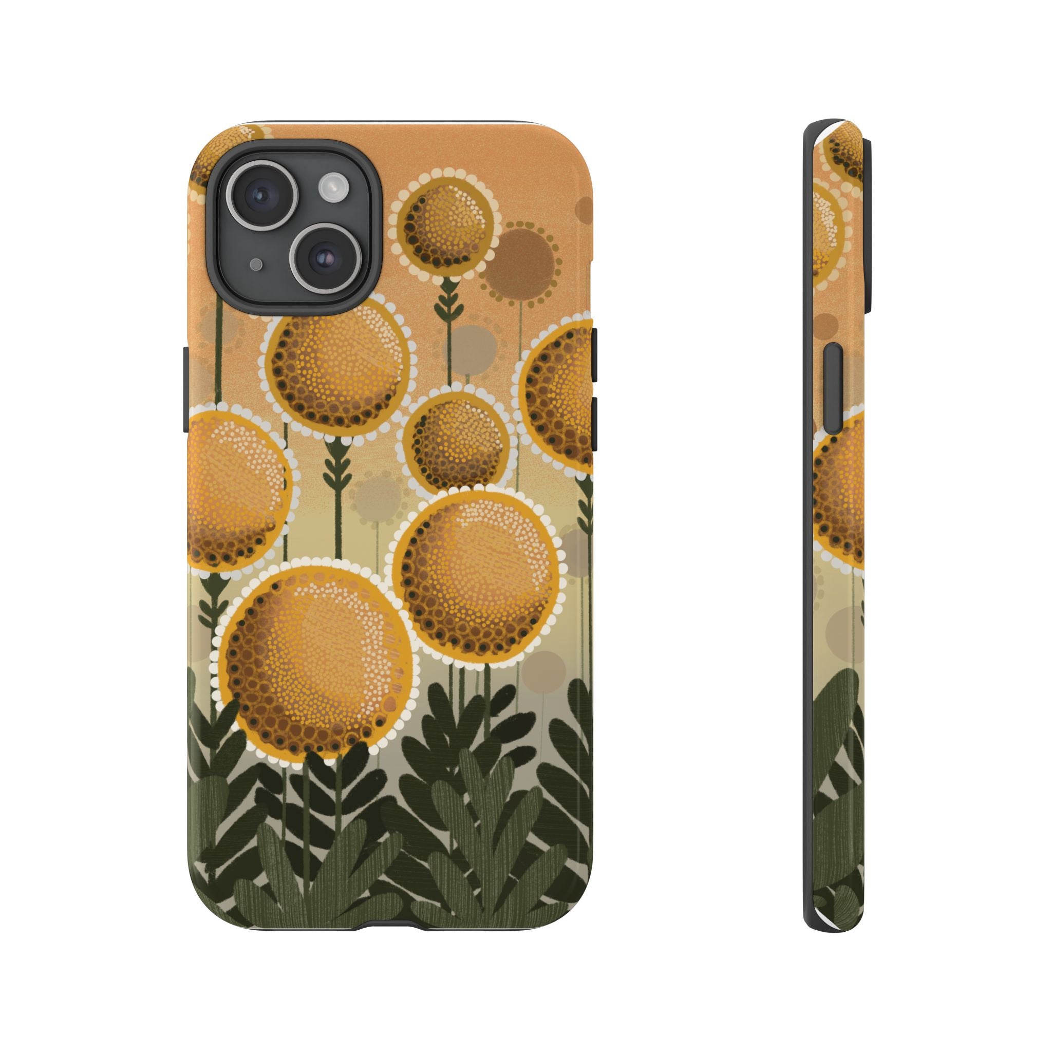 Sunflower Meadow Phone Case — Protective Floral iPhone Cover
