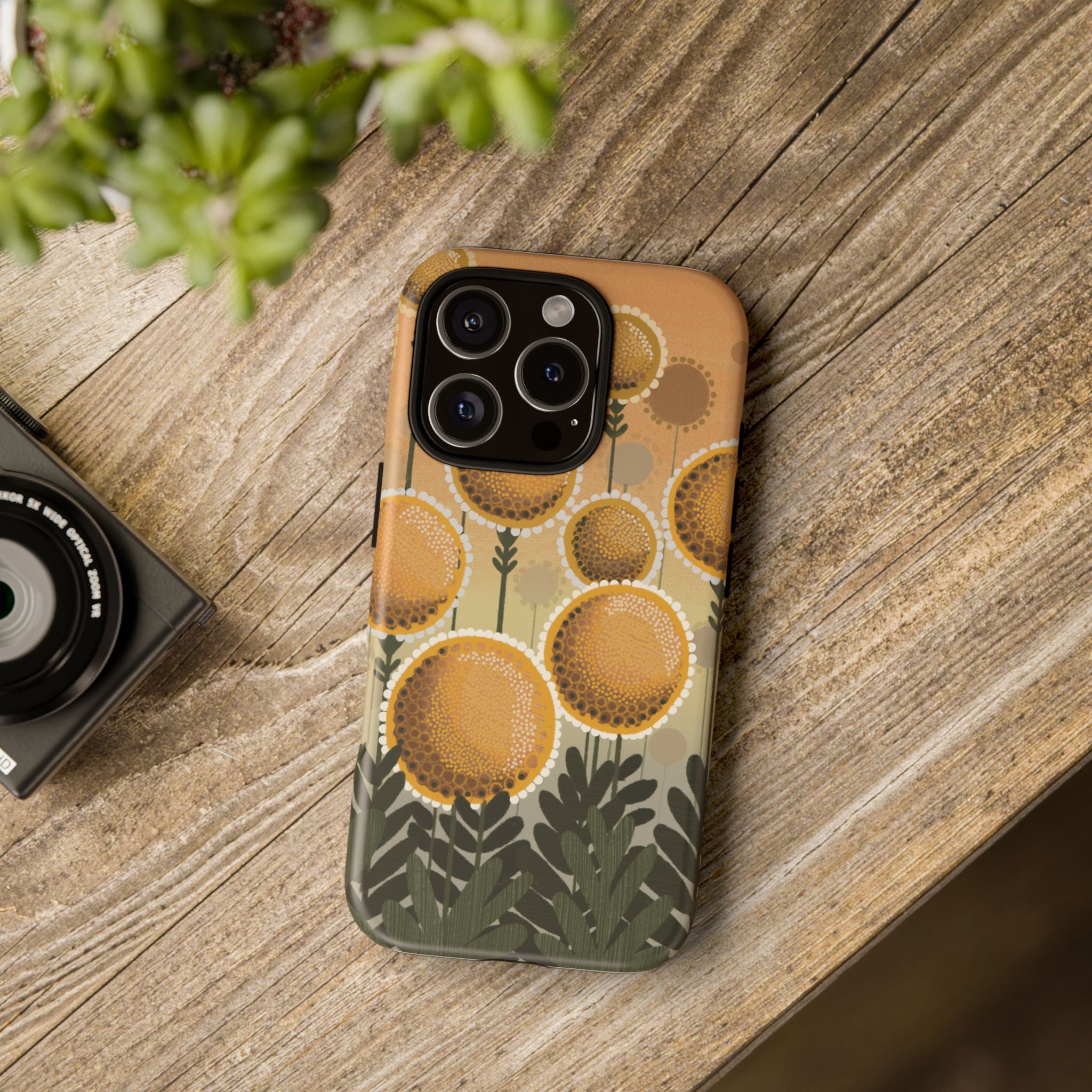 Sunflower Meadow Phone Case — Protective Floral iPhone Cover