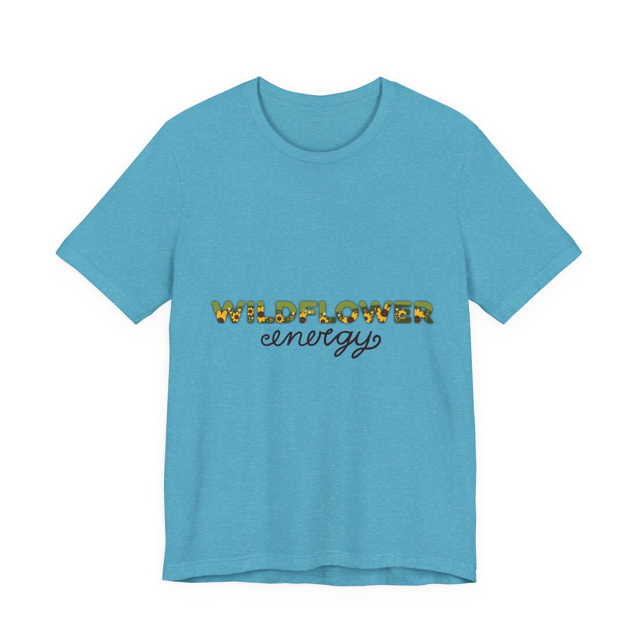 Wildflower Energy T‑Shirt — Floral Graphic Tee