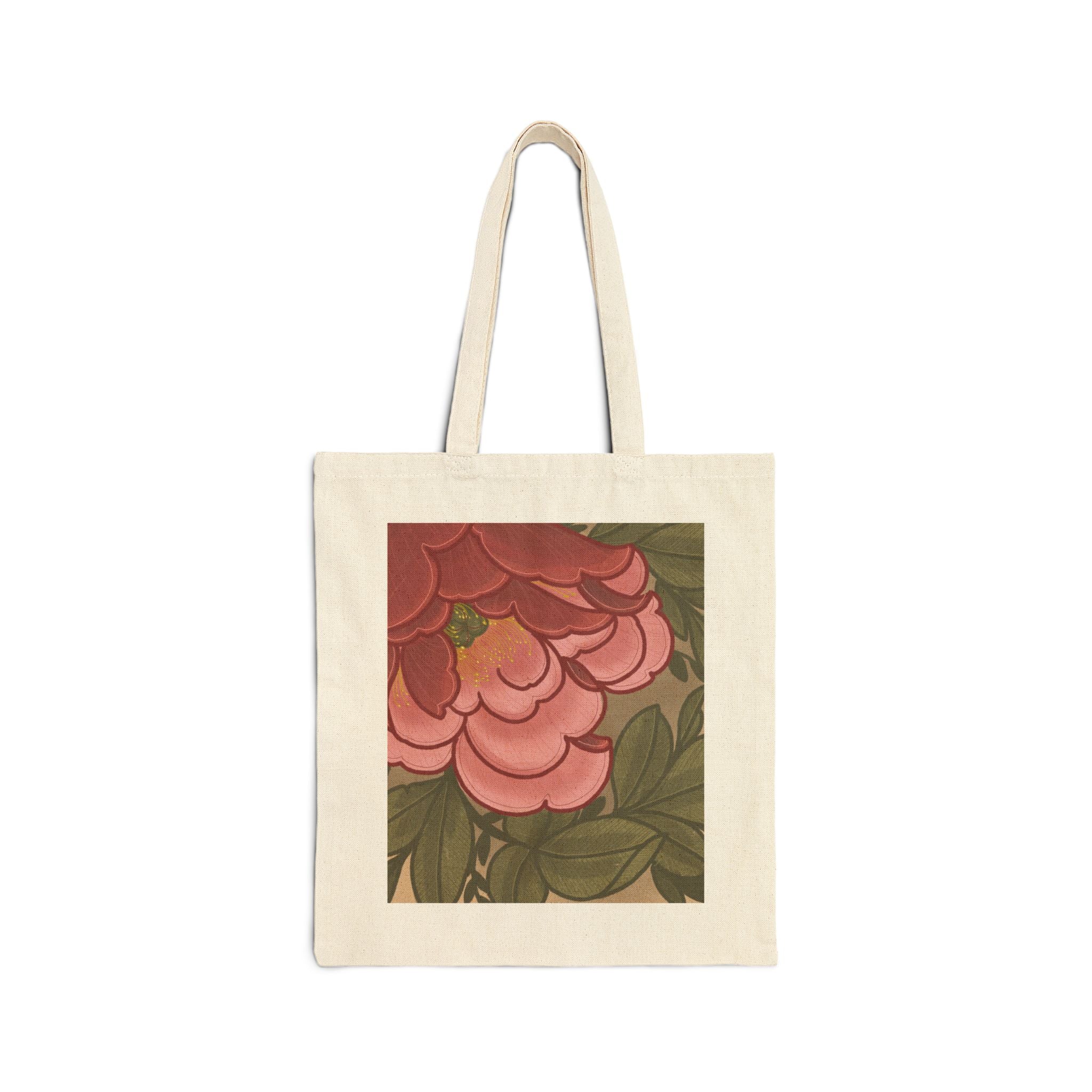 Floral Vintage Rose Tote