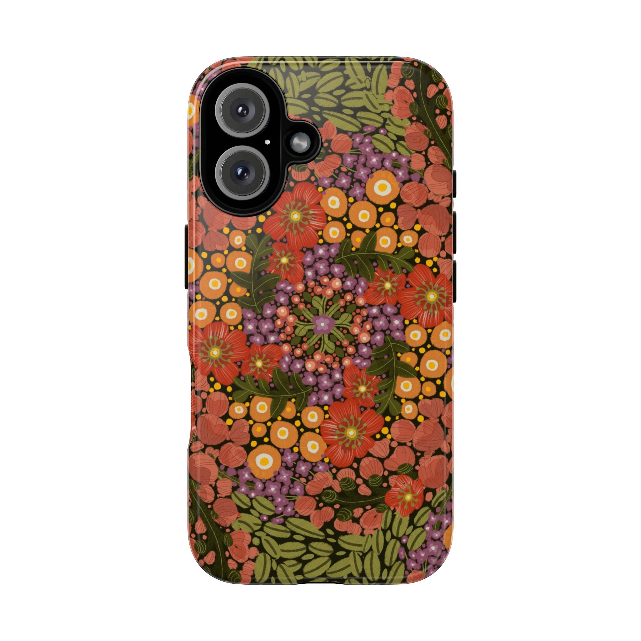 Vintage Floral Pattern Phone Case | Tough Case