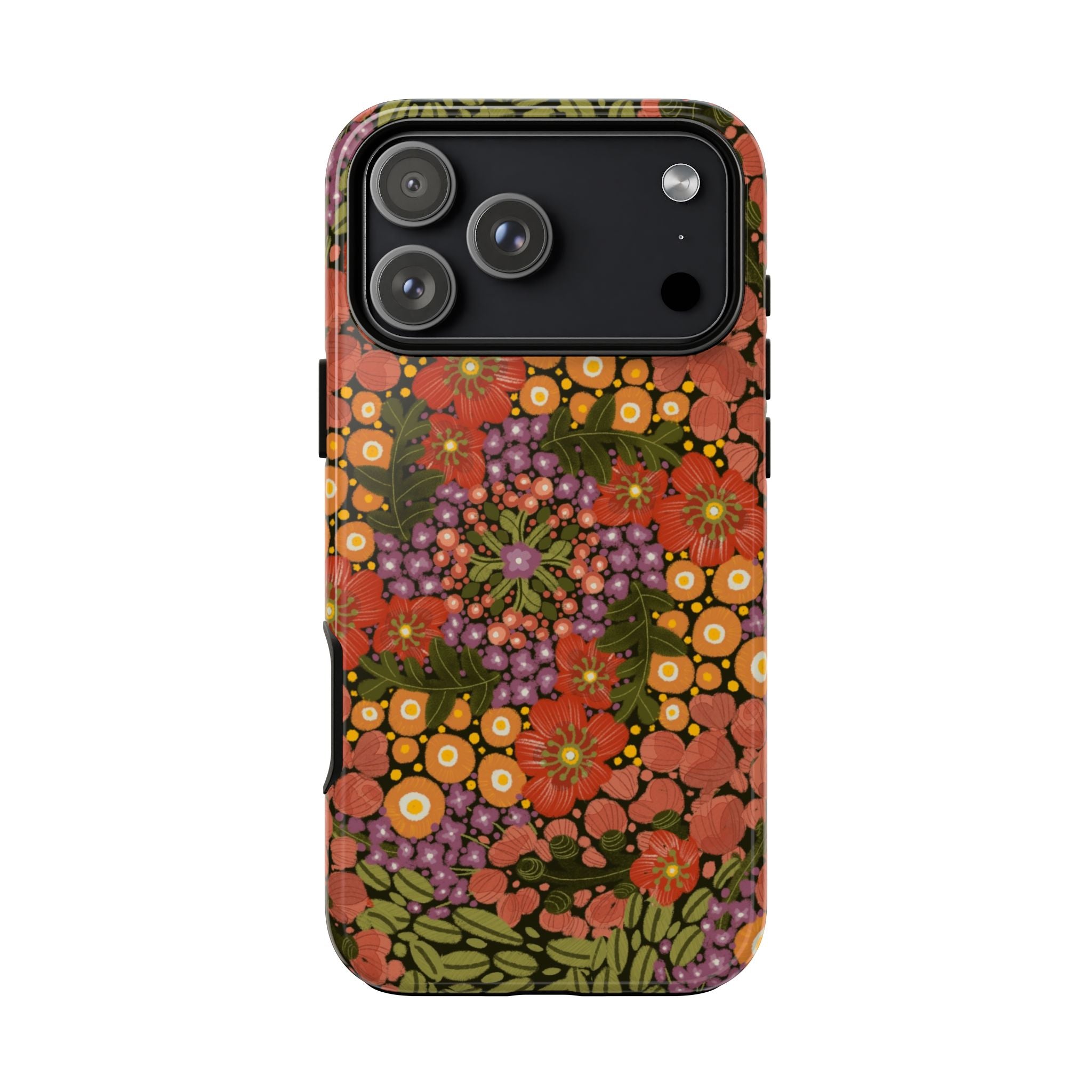 Vintage Floral Pattern Phone Case | Tough Case
