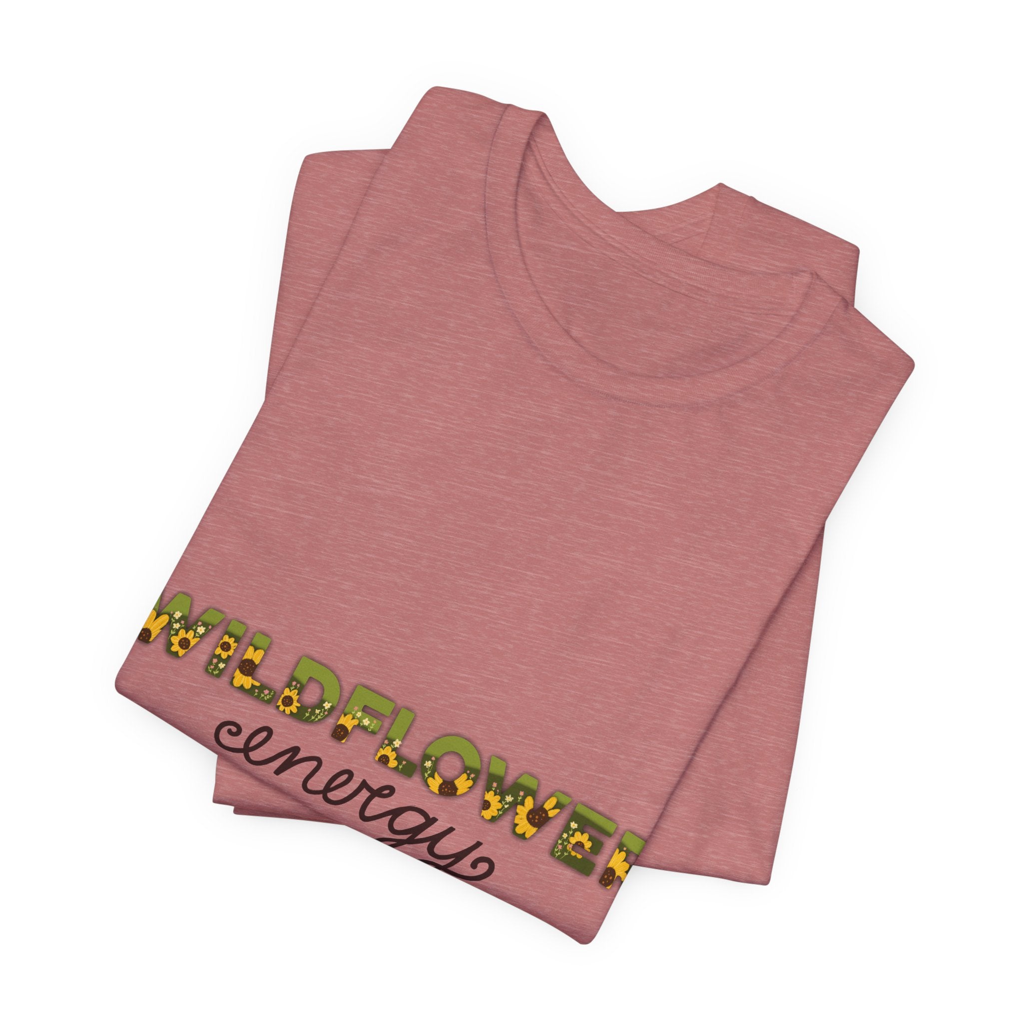 Wildflower Energy T‑Shirt — Floral Graphic Tee
